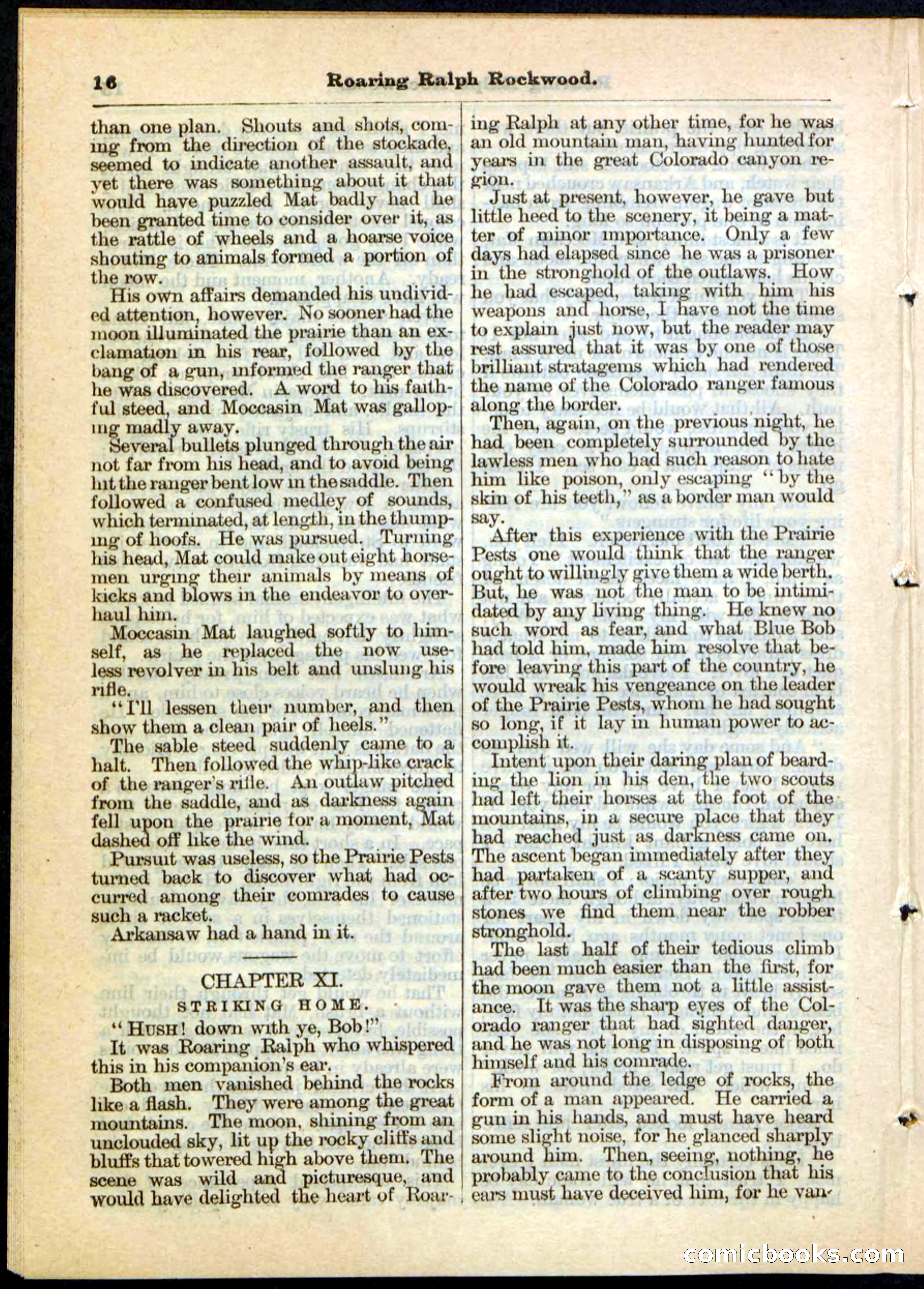 Beadle's Pocket Library No. 20 — page 16 of 32