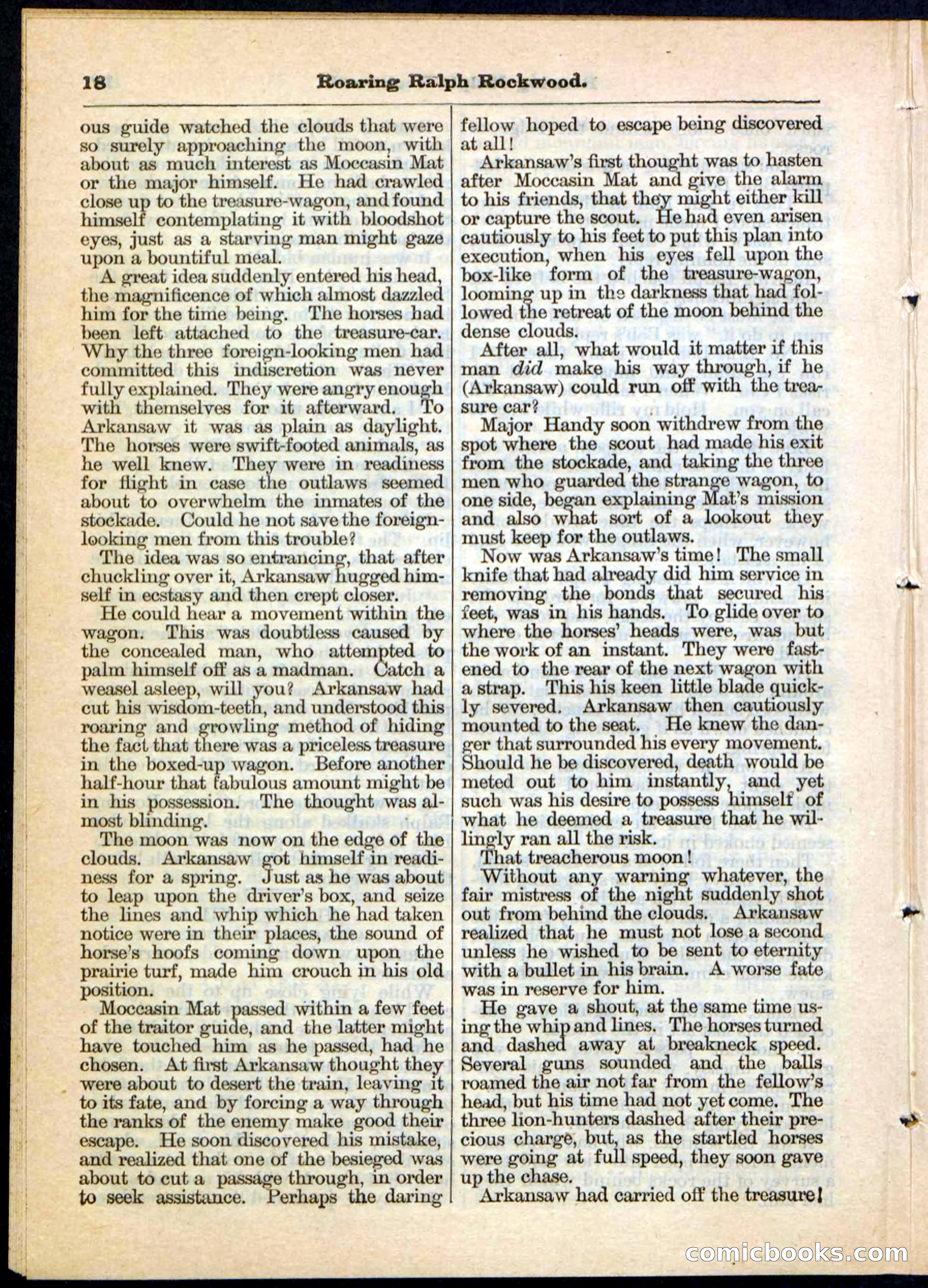 Beadle's Pocket Library No. 20 — page 18 of 32