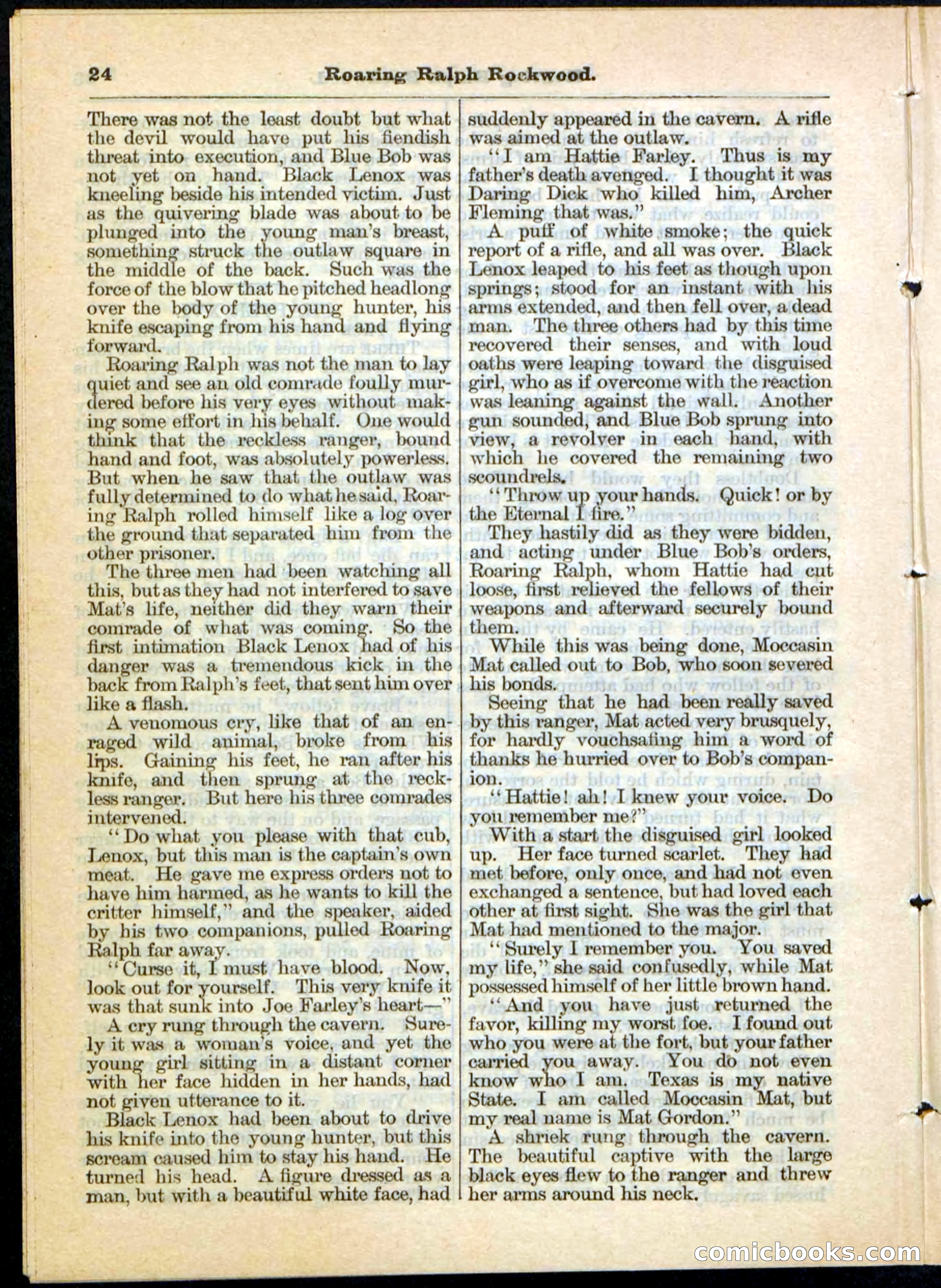 Beadle's Pocket Library No. 20 — page 24 of 32