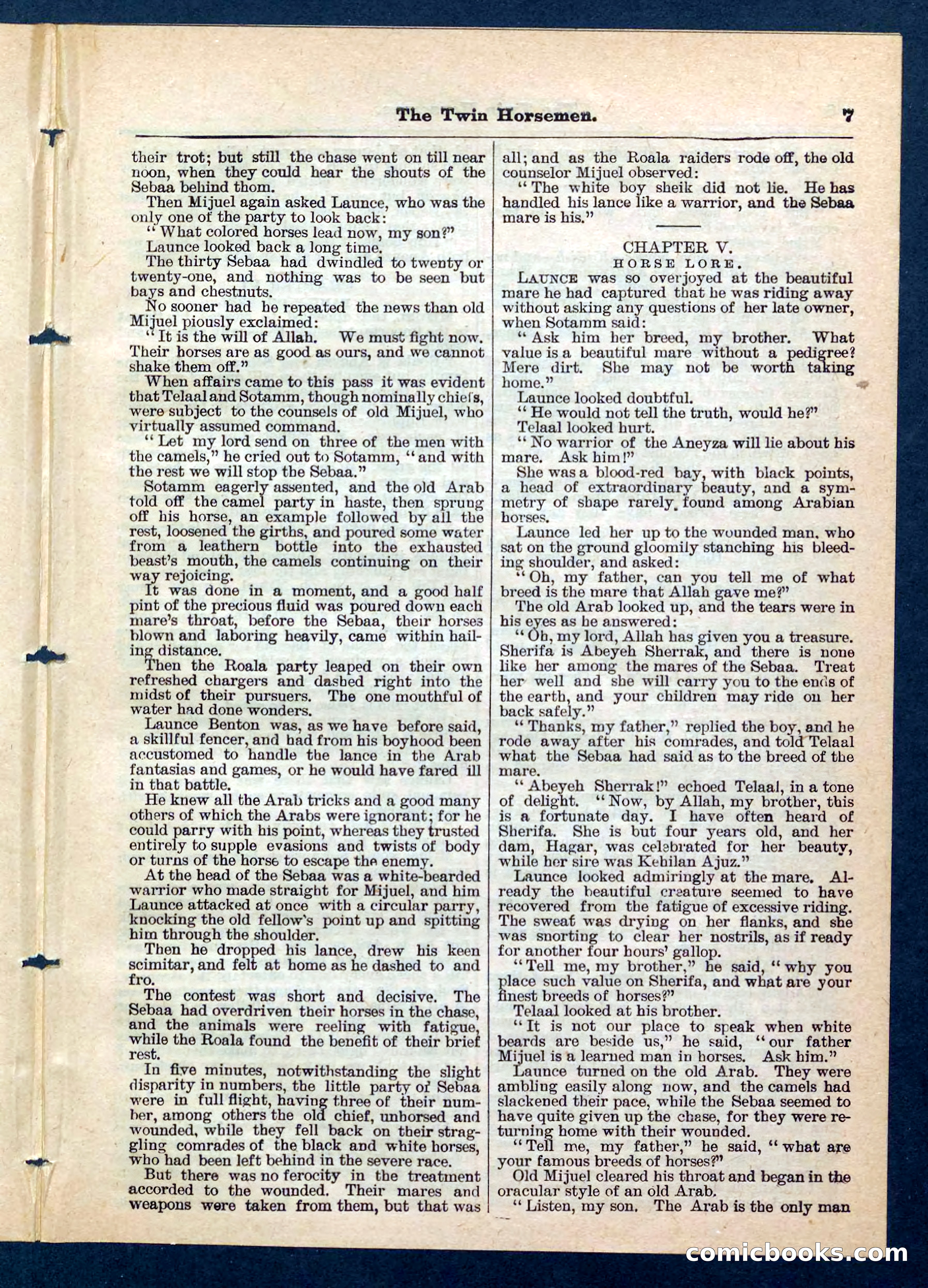 Beadle's Pocket Library, No. 200 — page 7 of 32