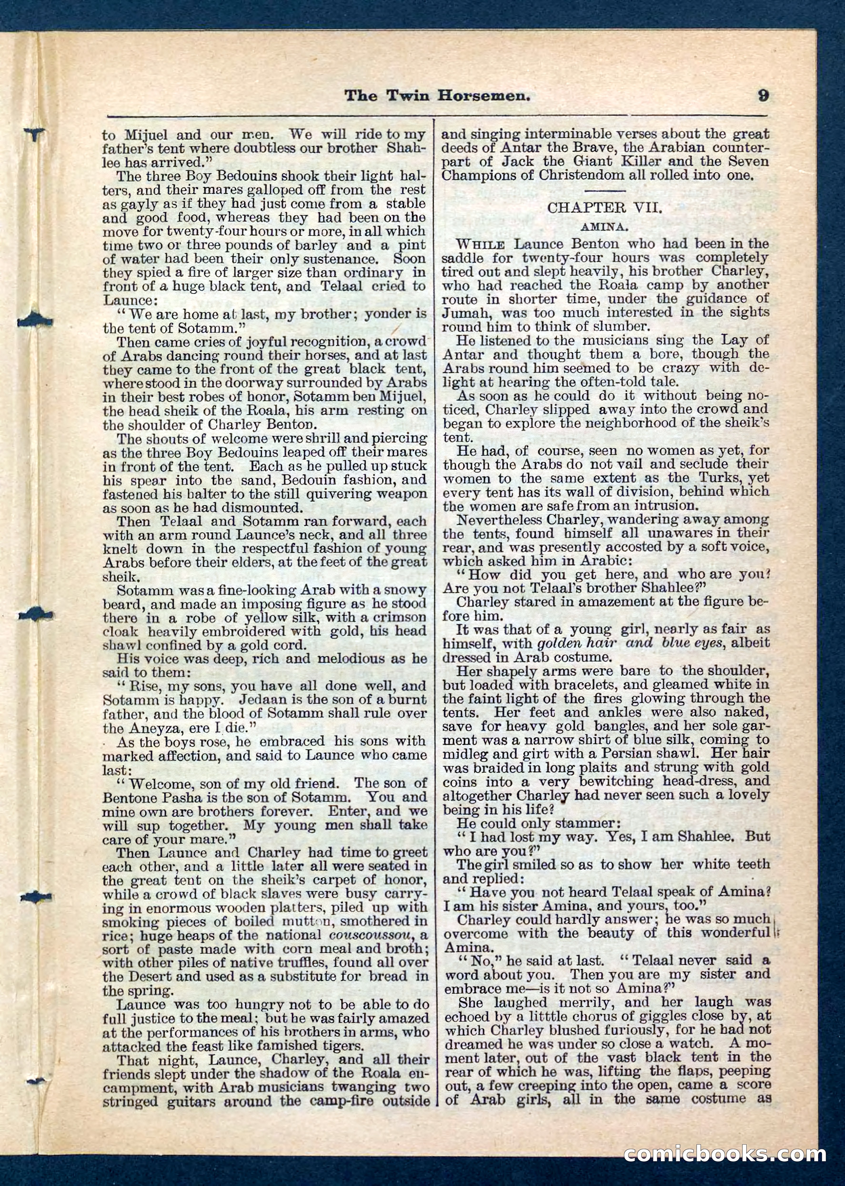 Beadle's Pocket Library, No. 200 — page 9 of 32