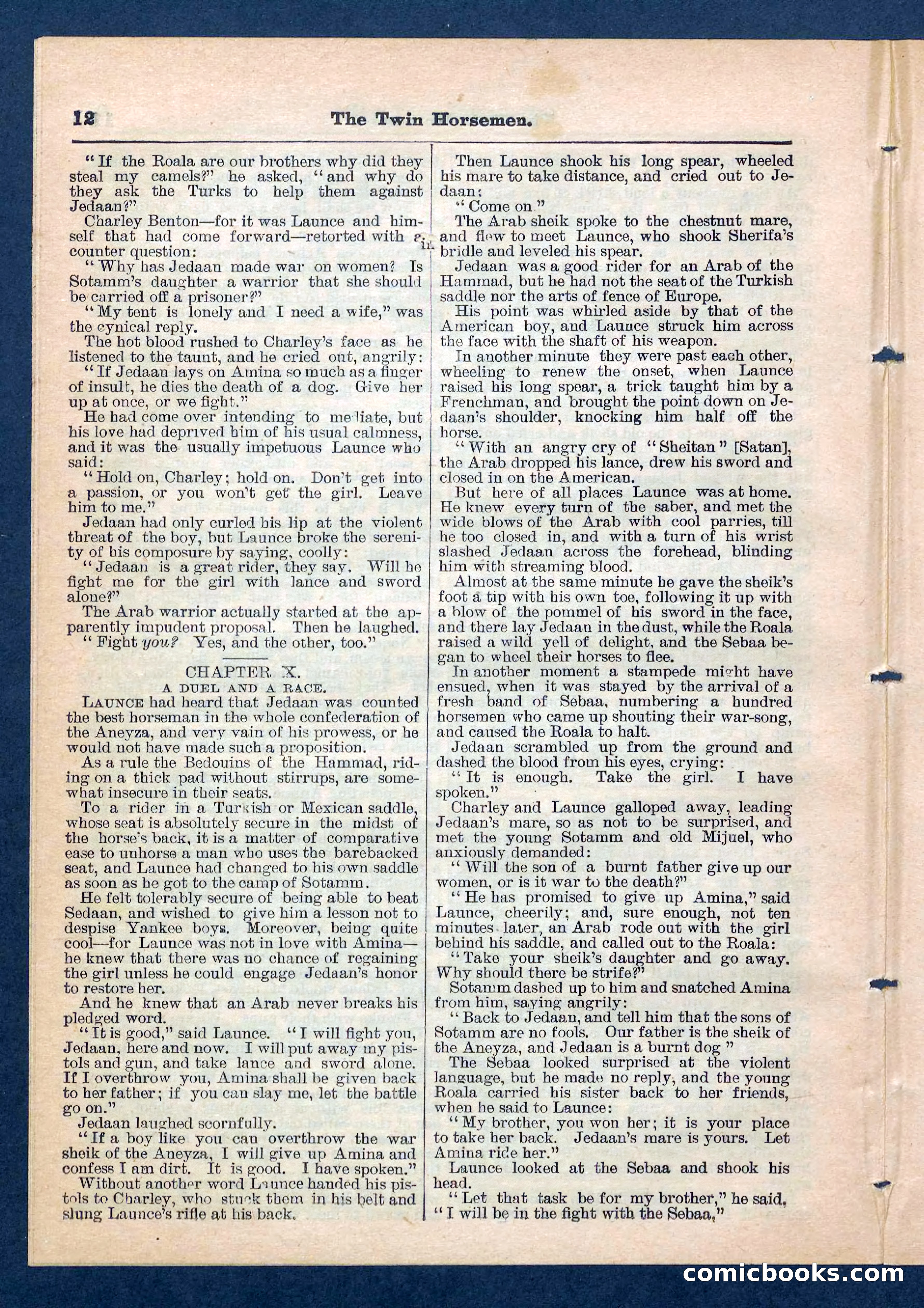 Beadle's Pocket Library, No. 200 — page 12 of 32