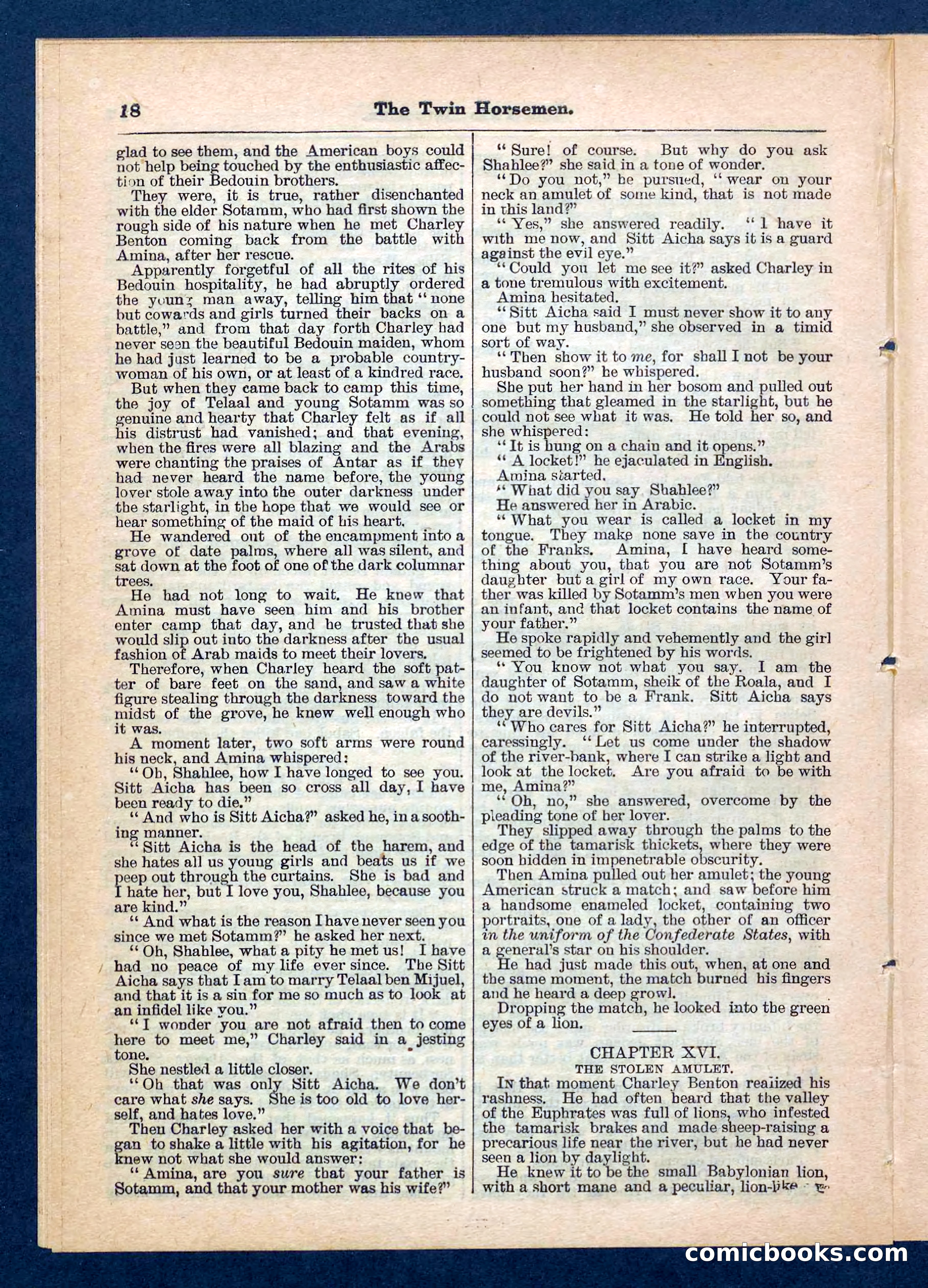 Beadle's Pocket Library, No. 200 — page 18 of 32