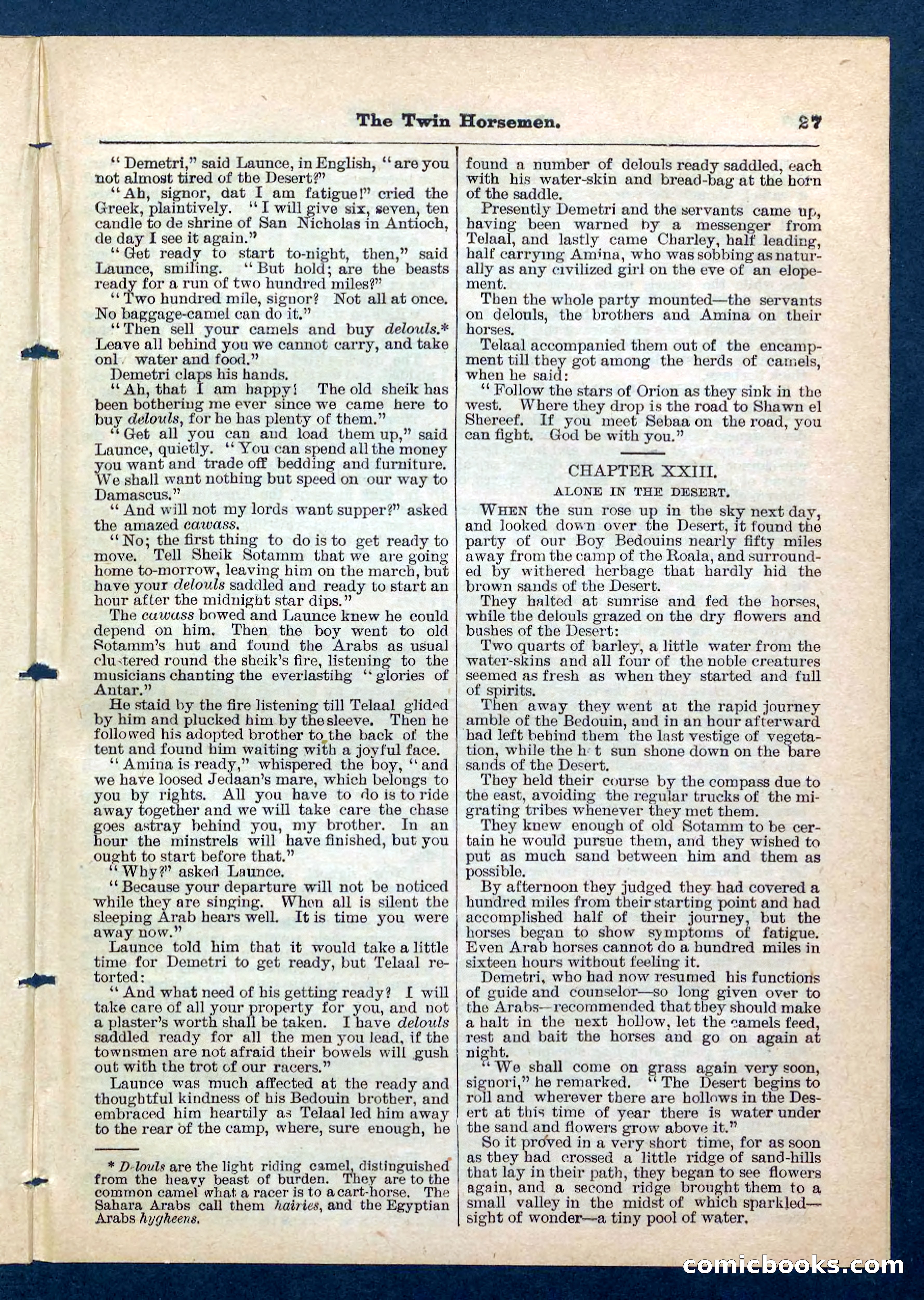 Beadle's Pocket Library, No. 200 — page 27 of 32
