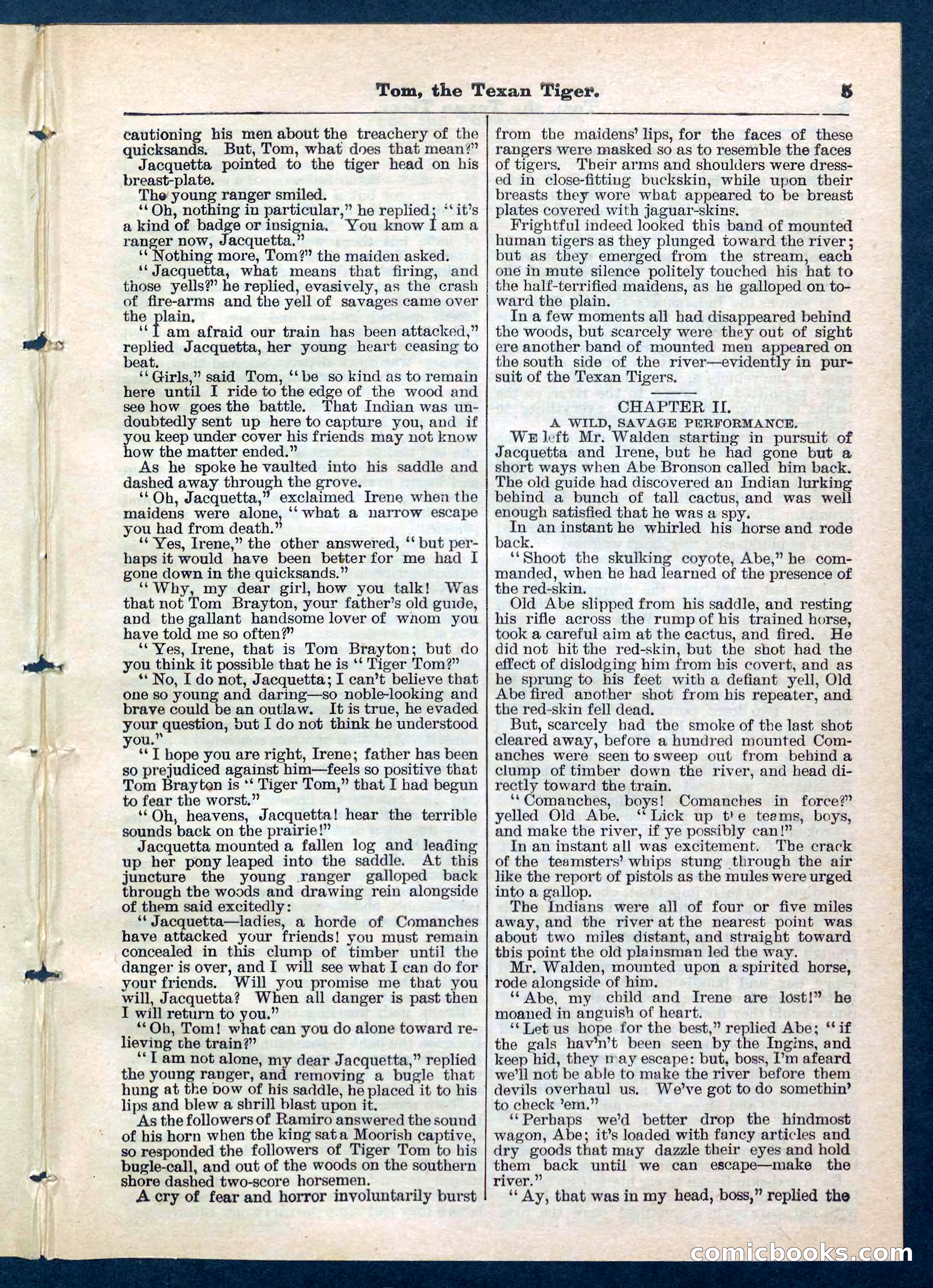 Beadle's Pocket Library No. 202 — page 5 of 32