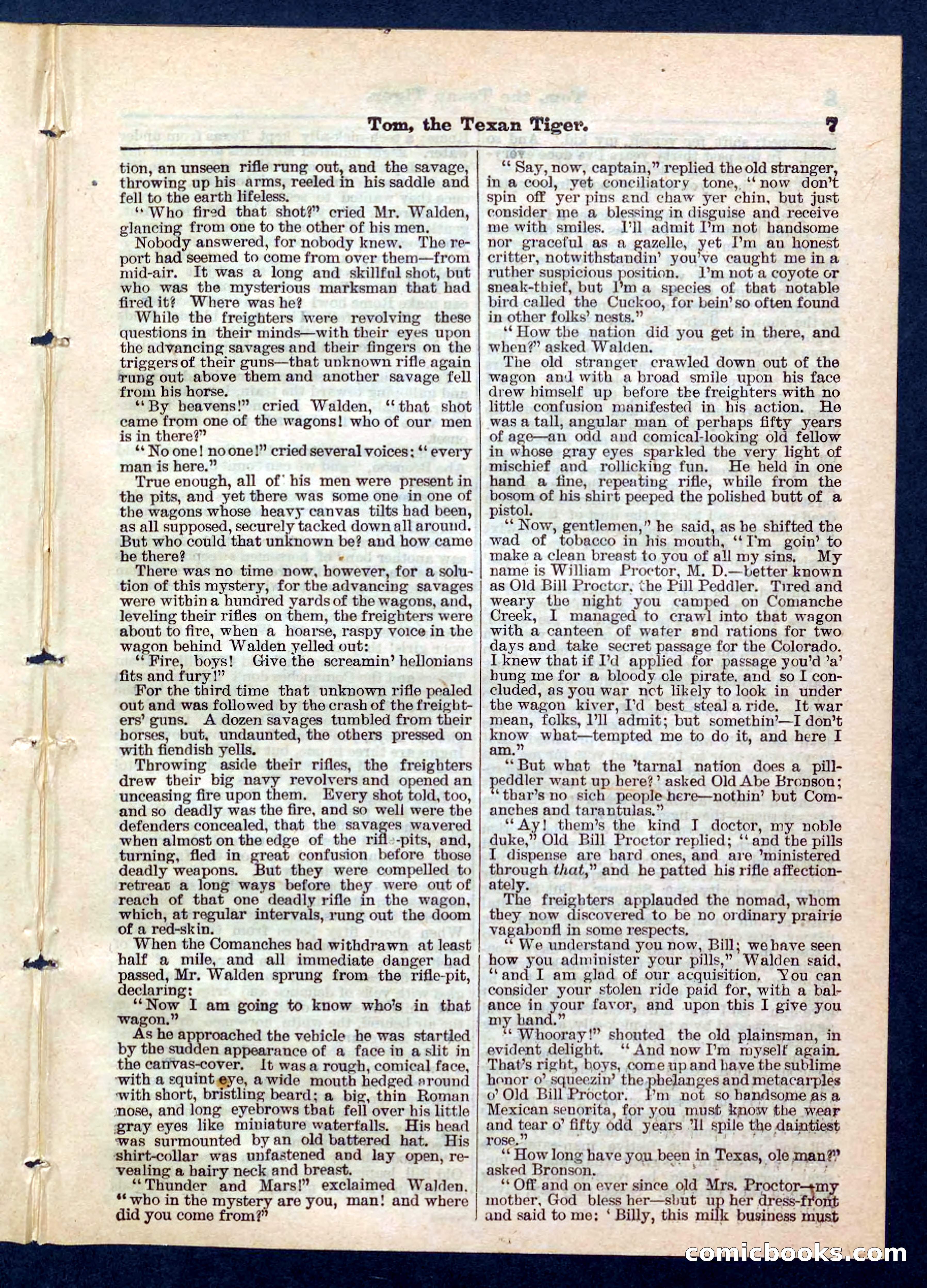 Beadle's Pocket Library No. 202 — page 7 of 32