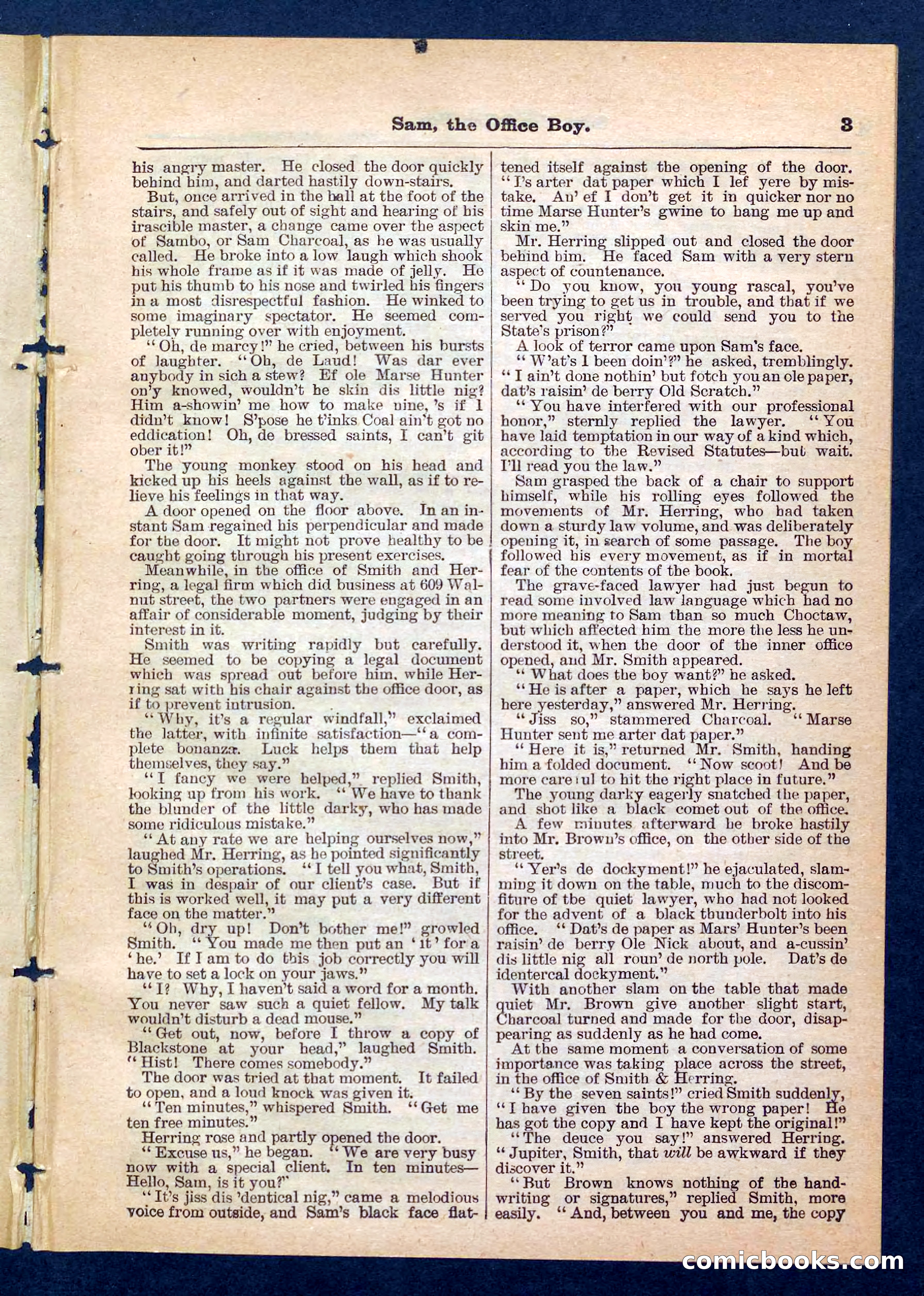 Beadle's Pocket Library, No. 203 — page 3 of 32