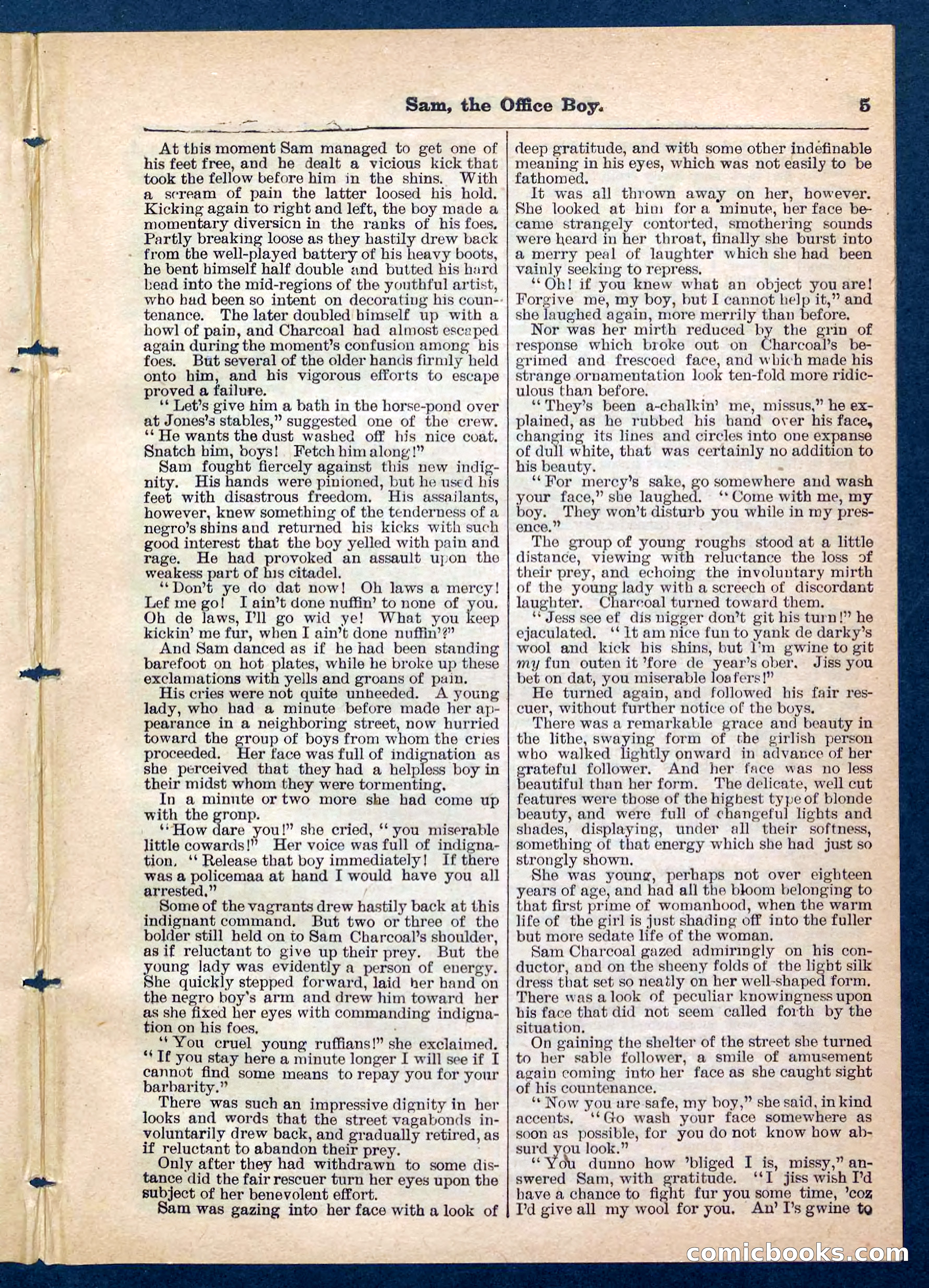 Beadle's Pocket Library, No. 203 — page 5 of 32