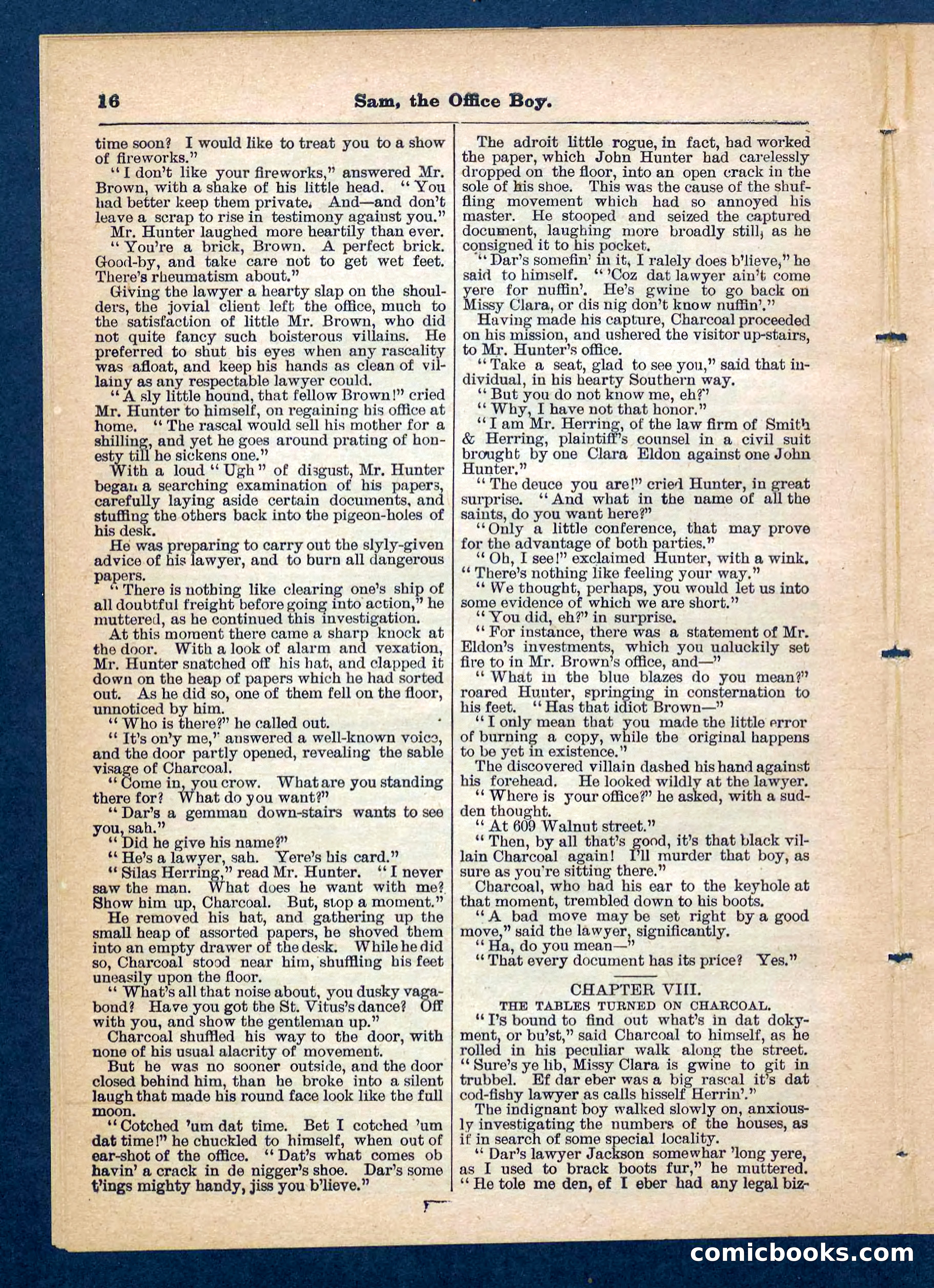 Beadle's Pocket Library, No. 203 — page 16 of 32