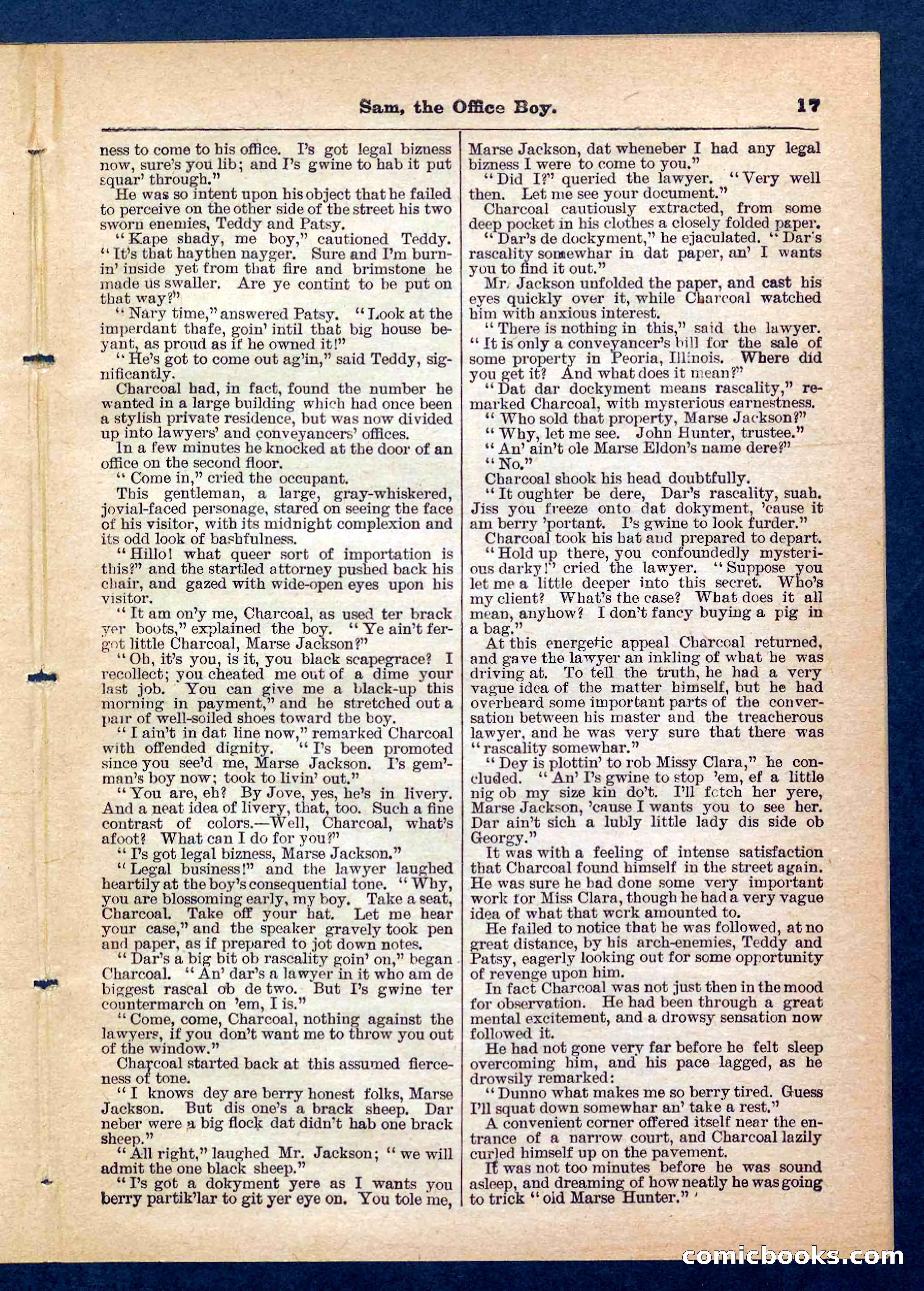 Beadle's Pocket Library, No. 203 — page 17 of 32