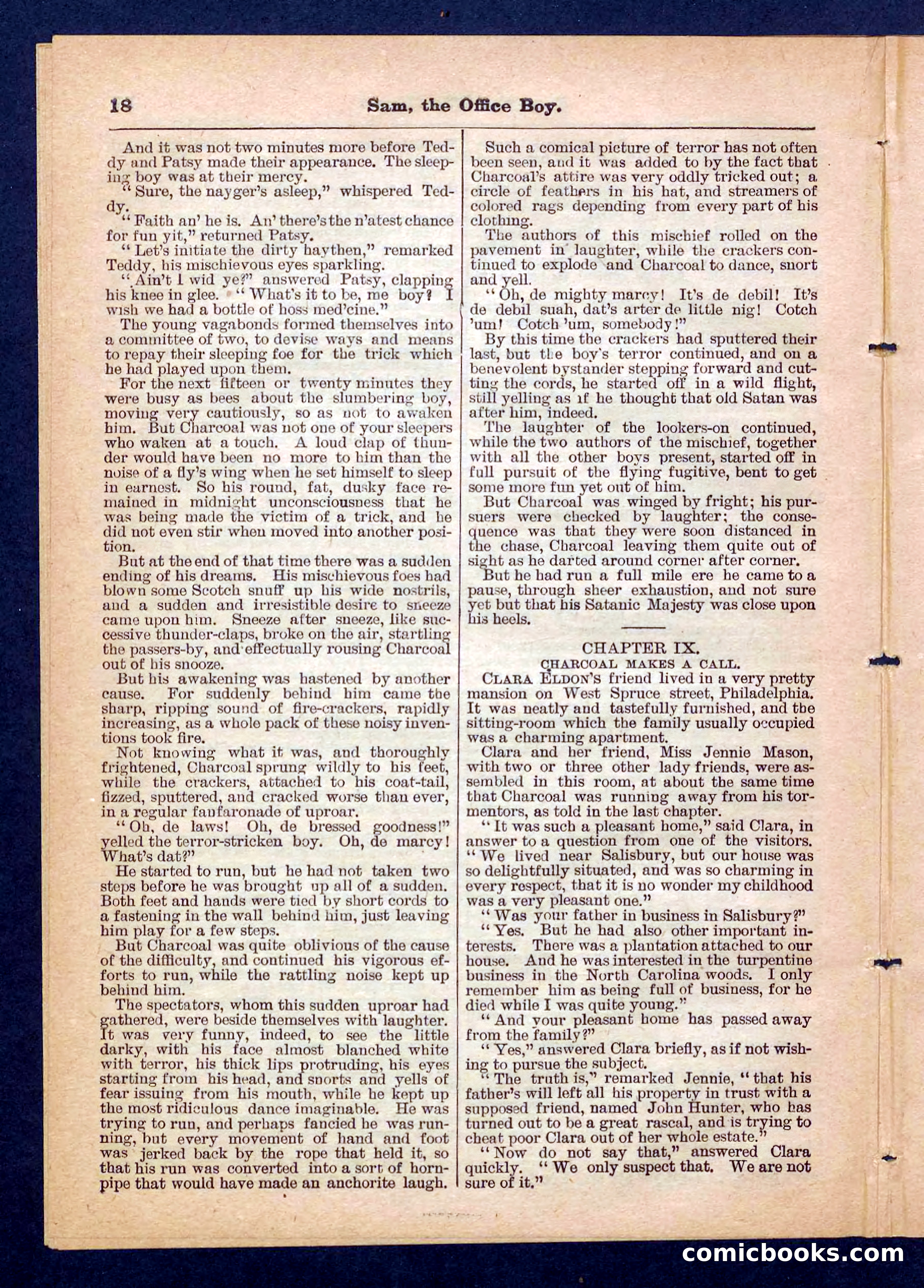 Beadle's Pocket Library, No. 203 — page 18 of 32