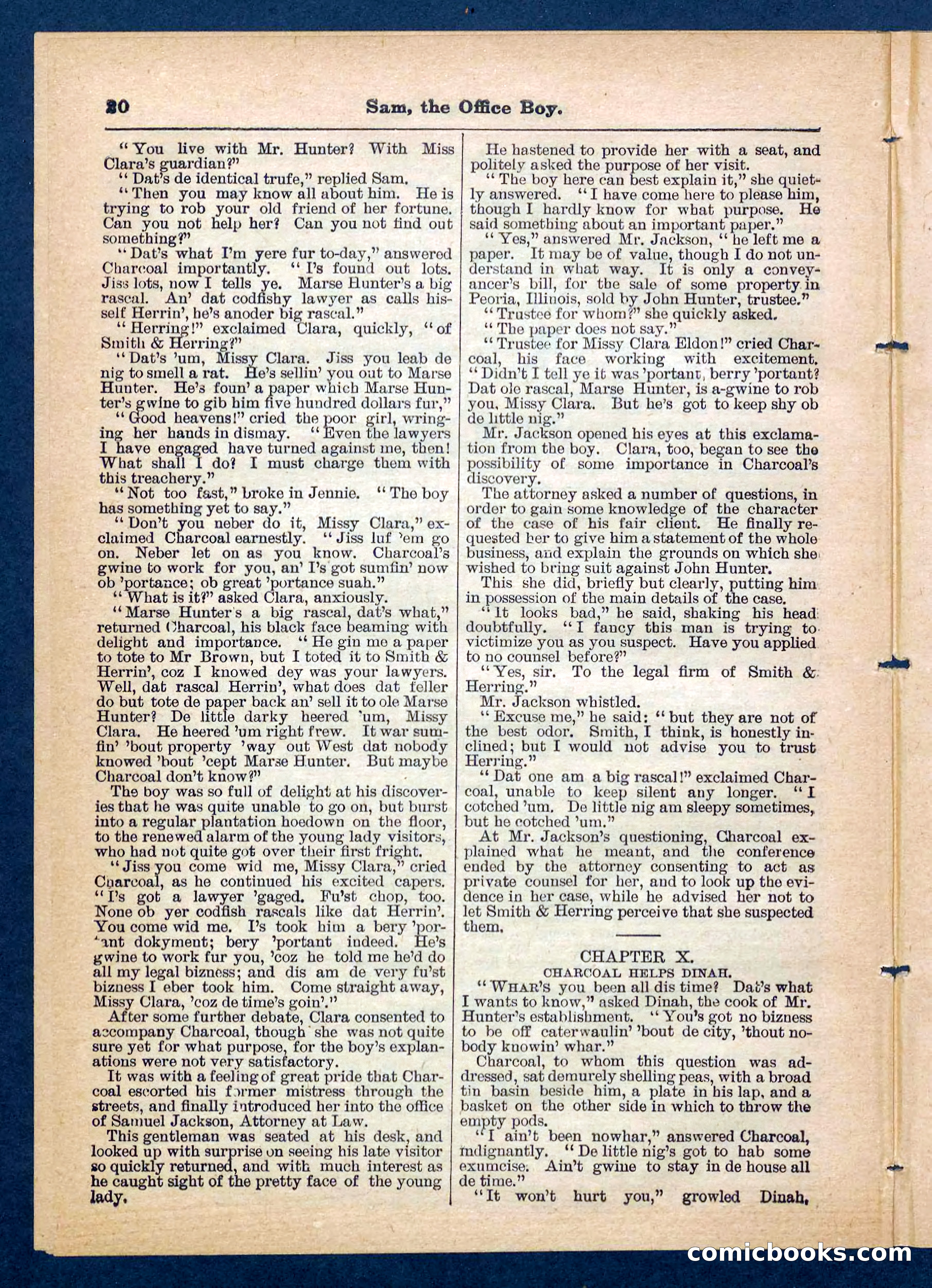 Beadle's Pocket Library, No. 203 — page 20 of 32