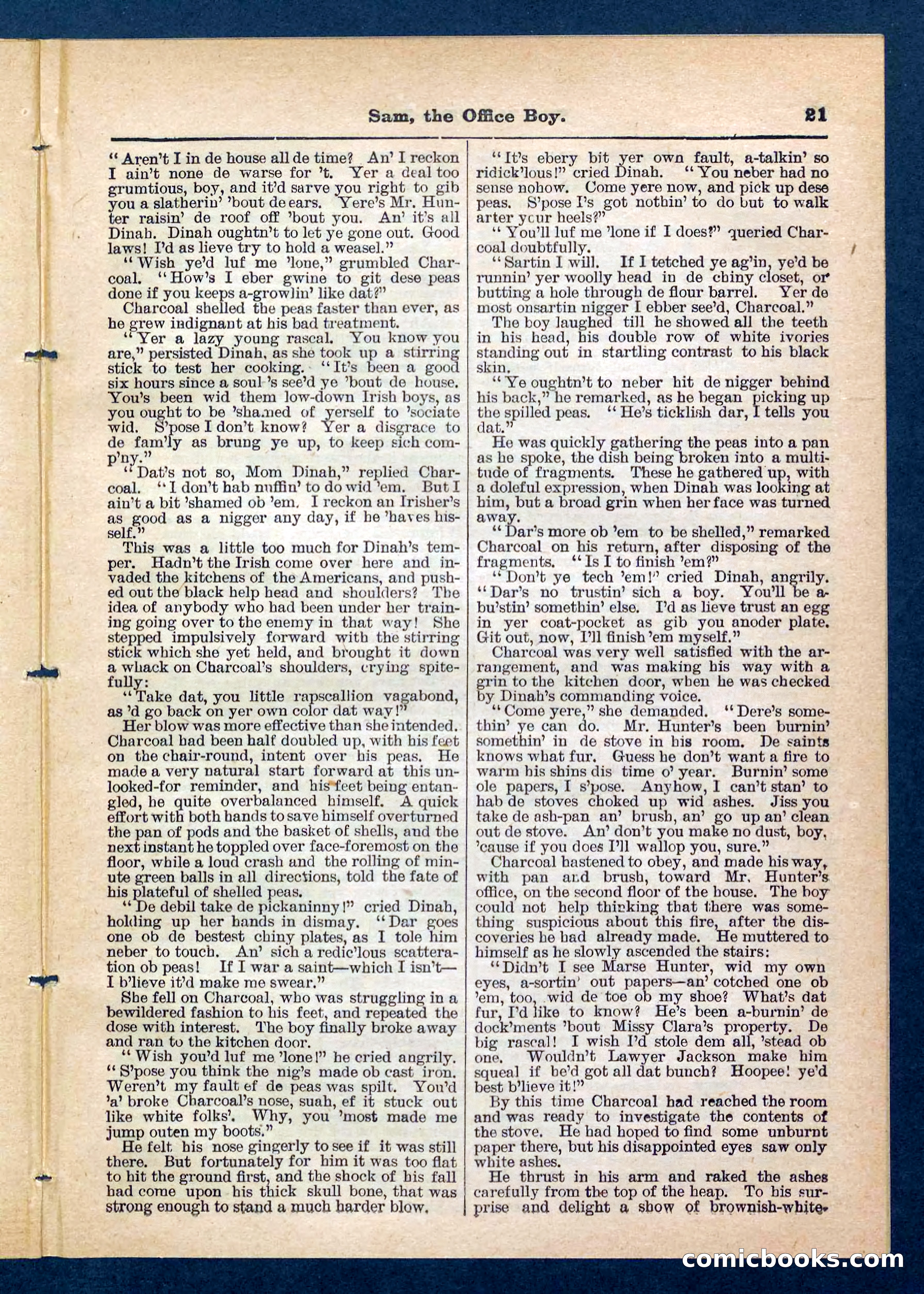 Beadle's Pocket Library, No. 203 — page 21 of 32
