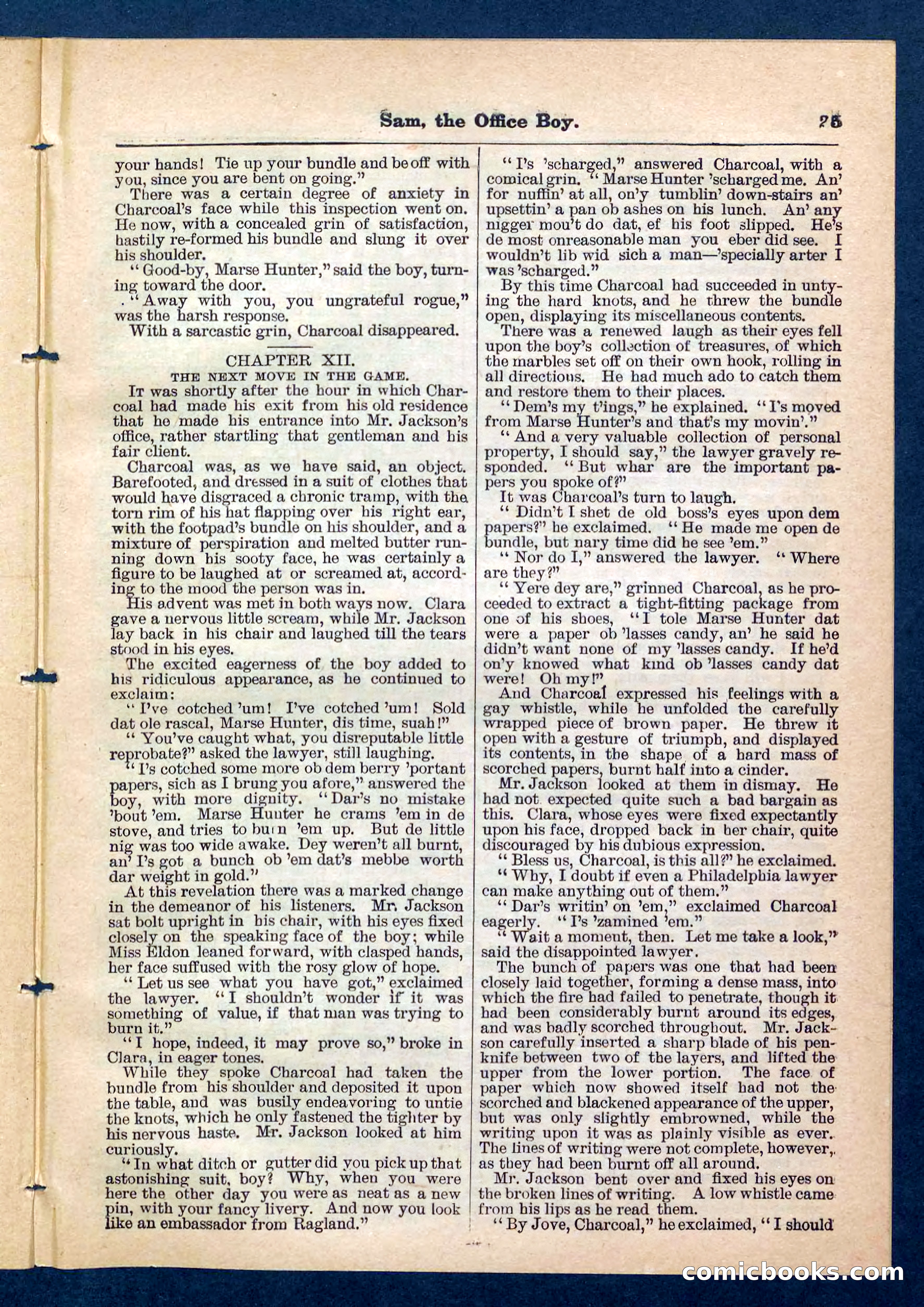 Beadle's Pocket Library, No. 203 — page 25 of 32