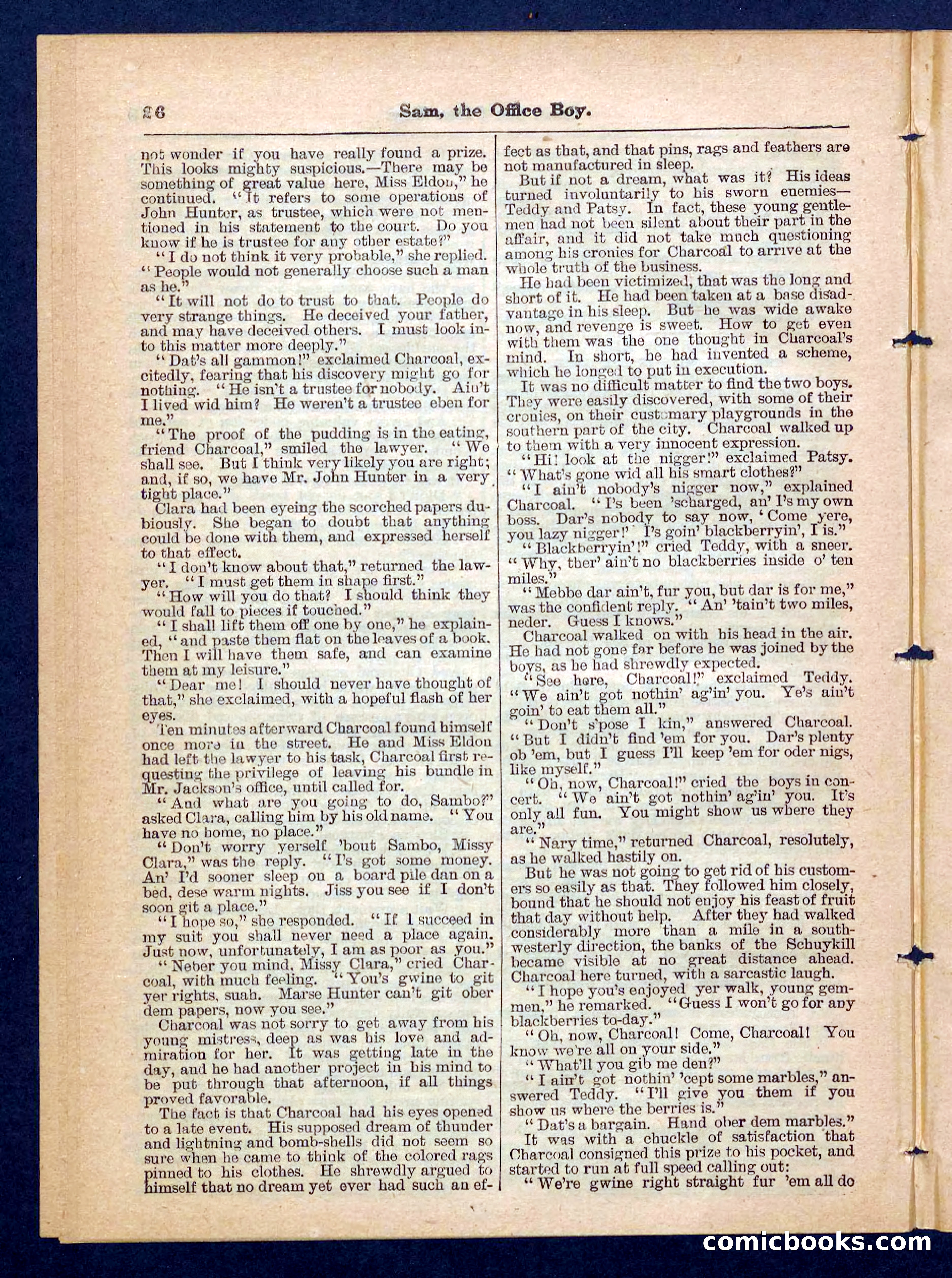Beadle's Pocket Library, No. 203 — page 26 of 32
