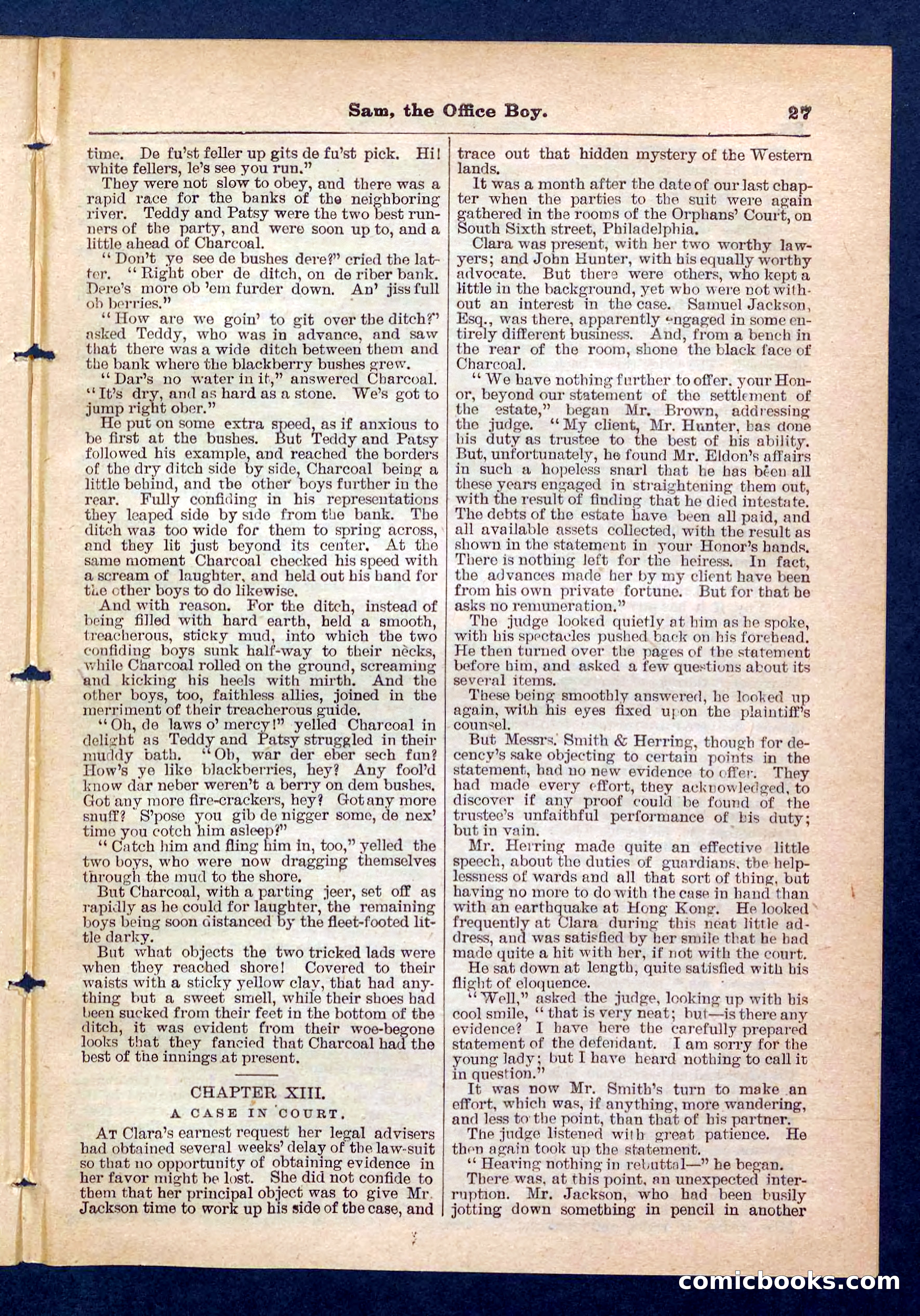 Beadle's Pocket Library, No. 203 — page 27 of 32