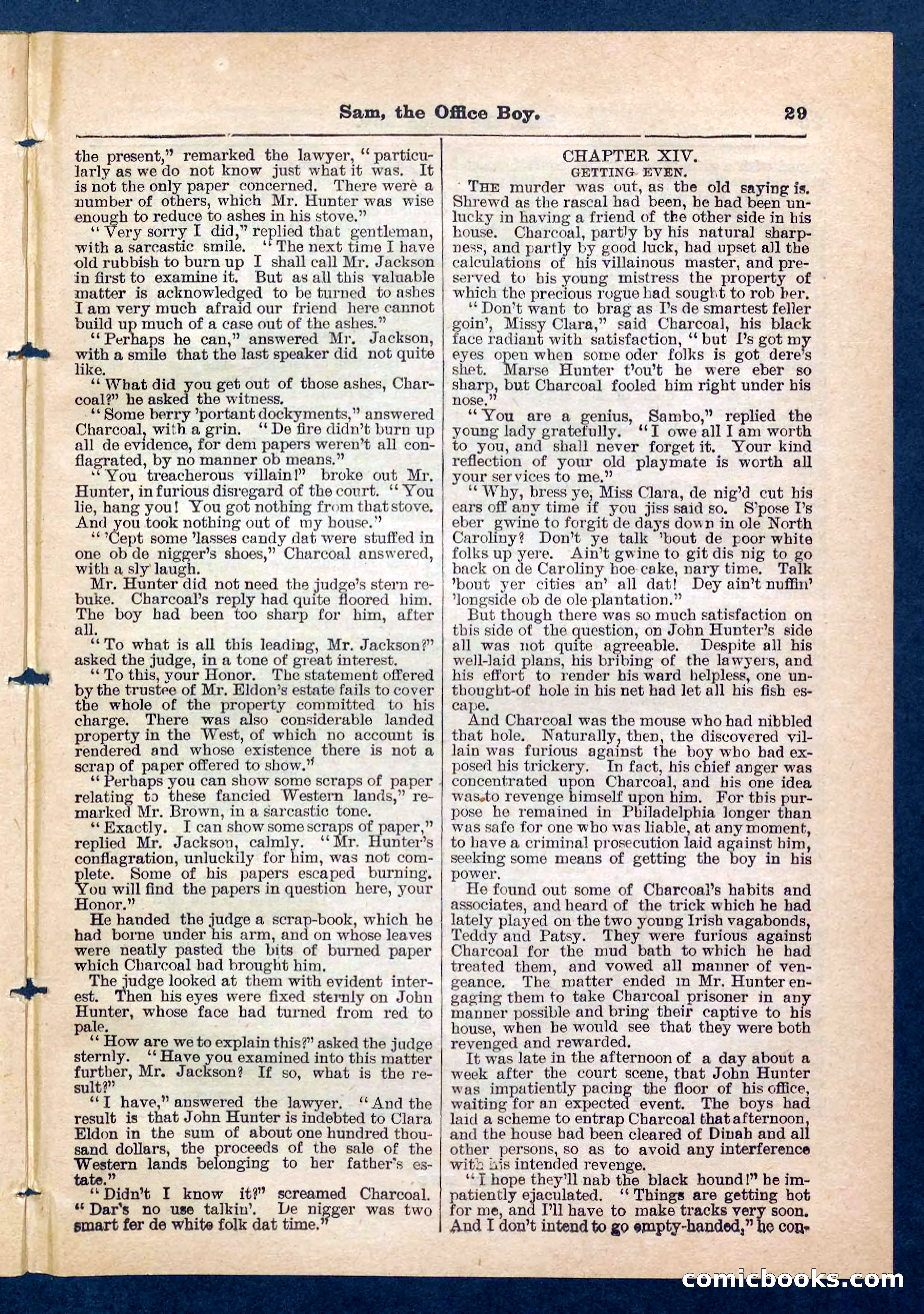 Beadle's Pocket Library, No. 203 — page 29 of 32