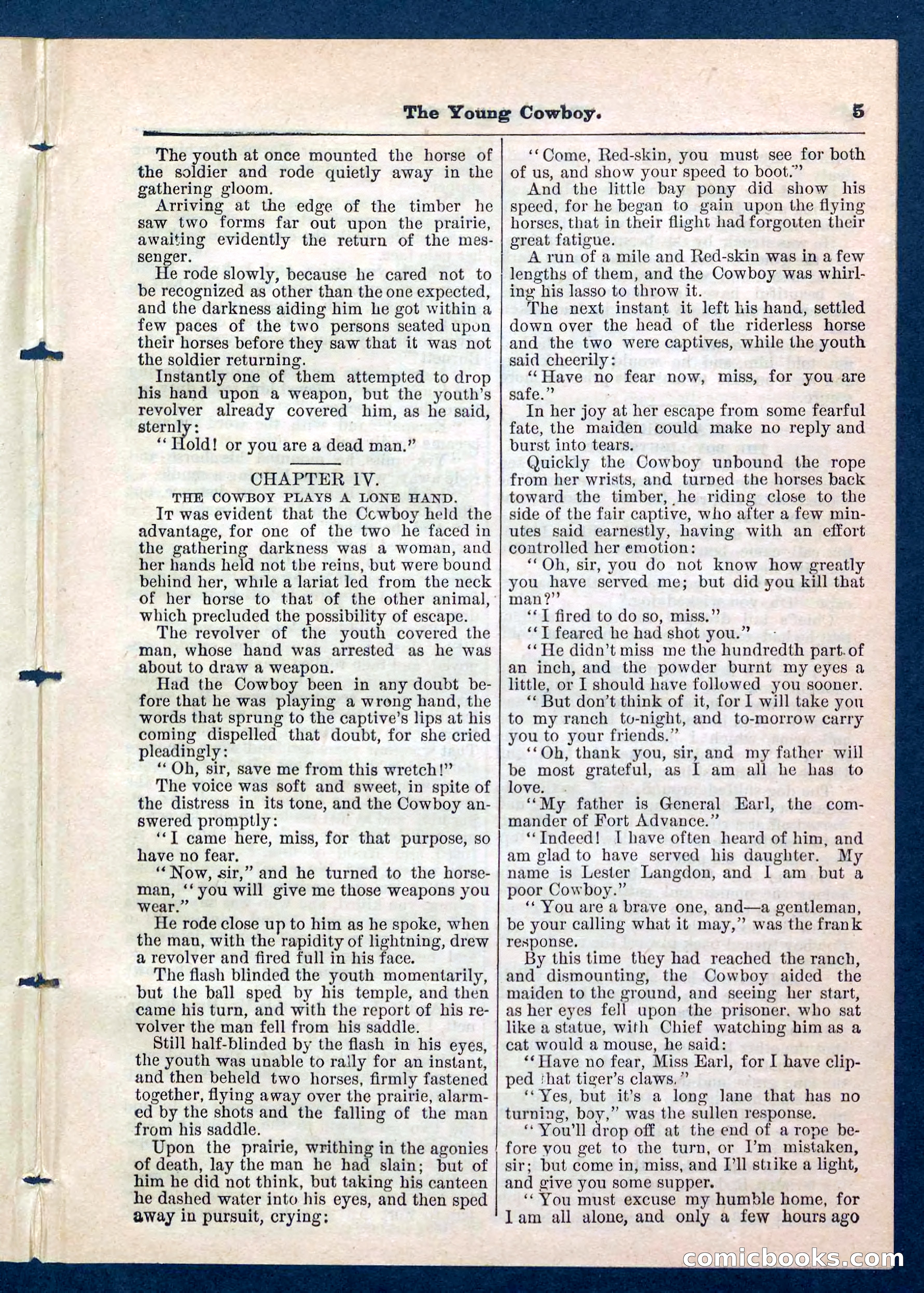 Beadle's Pocket Library, No. 204 — page 5 of 32