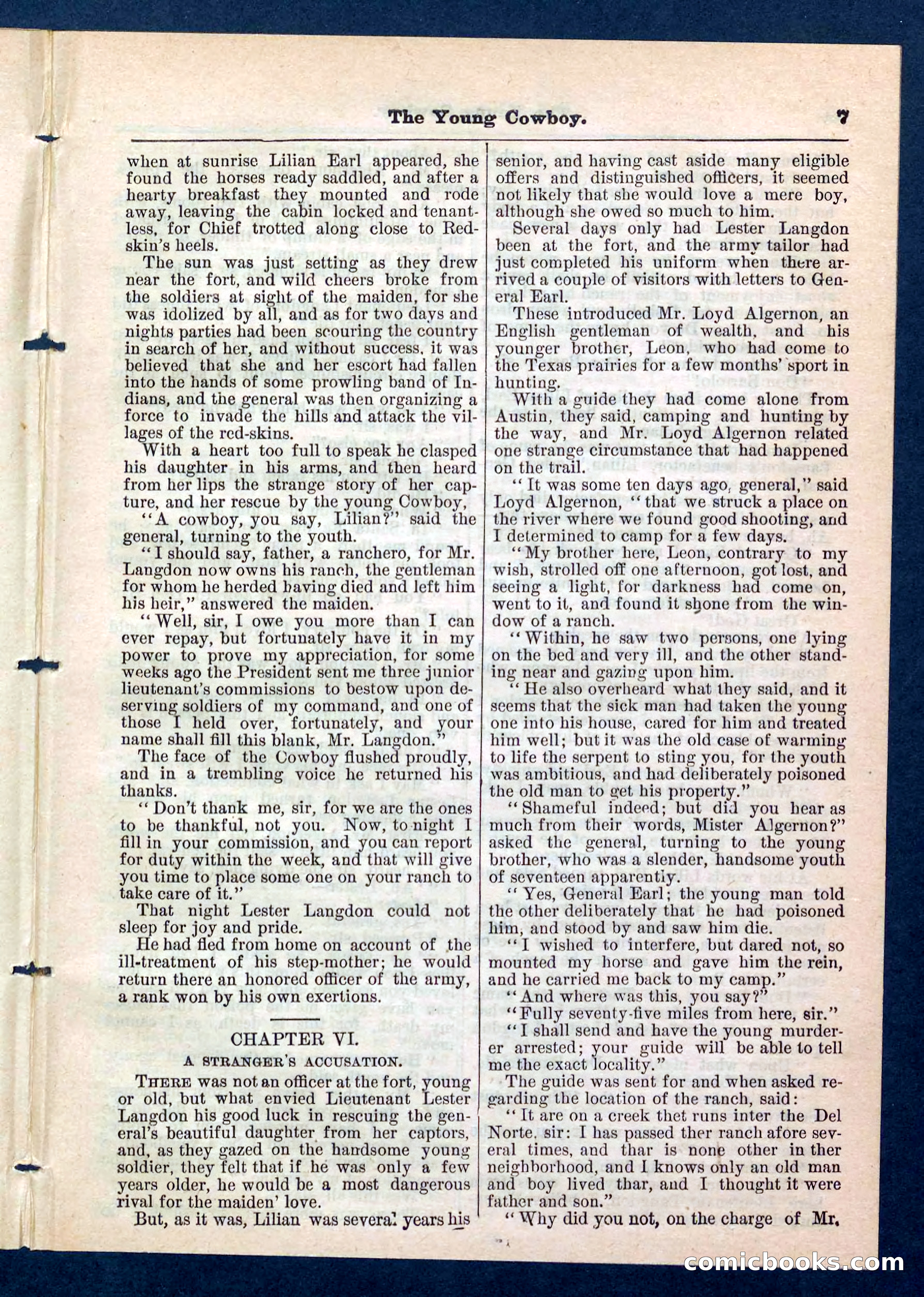 Beadle's Pocket Library, No. 204 — page 7 of 32