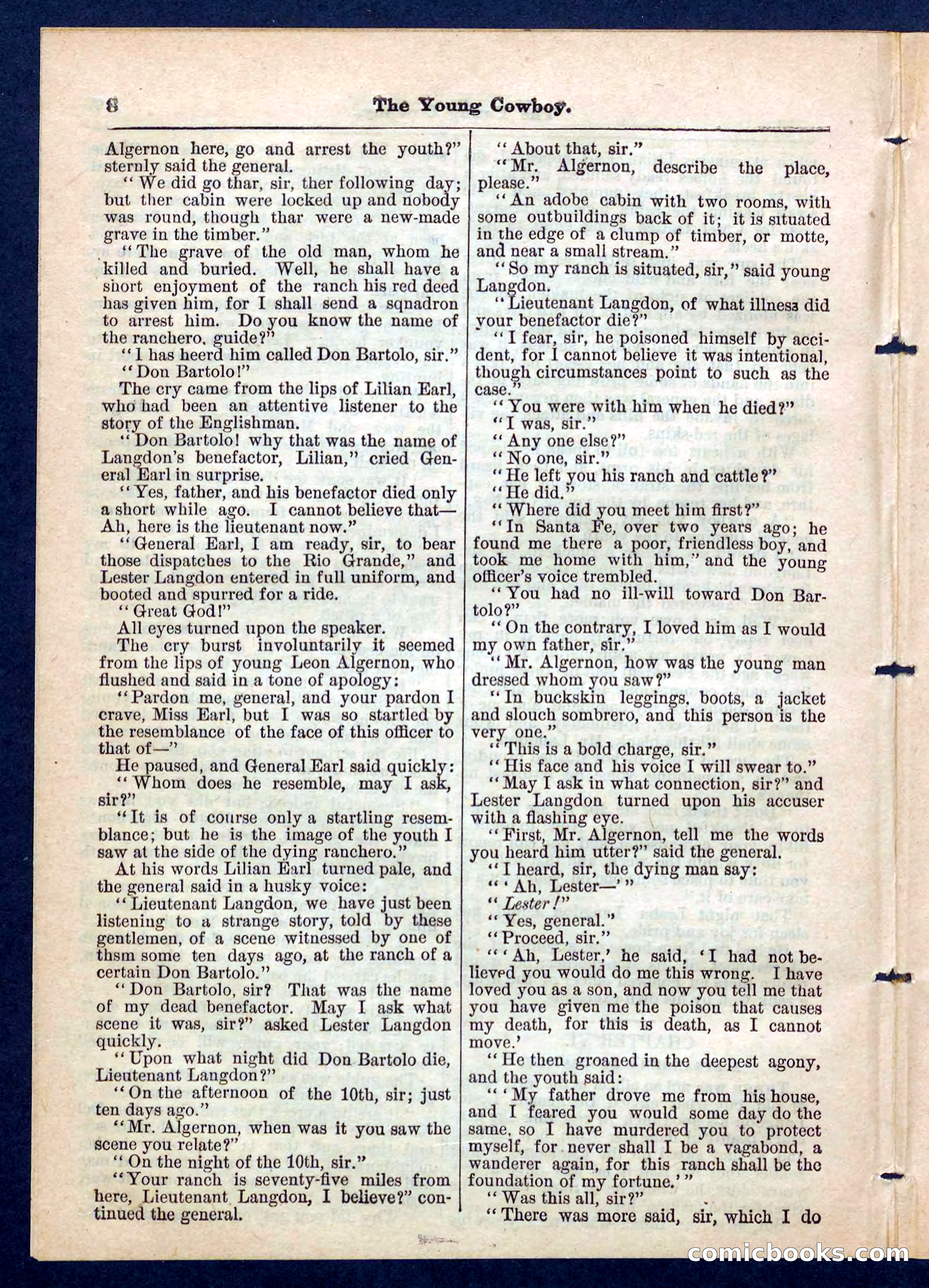 Beadle's Pocket Library, No. 204 — page 8 of 32