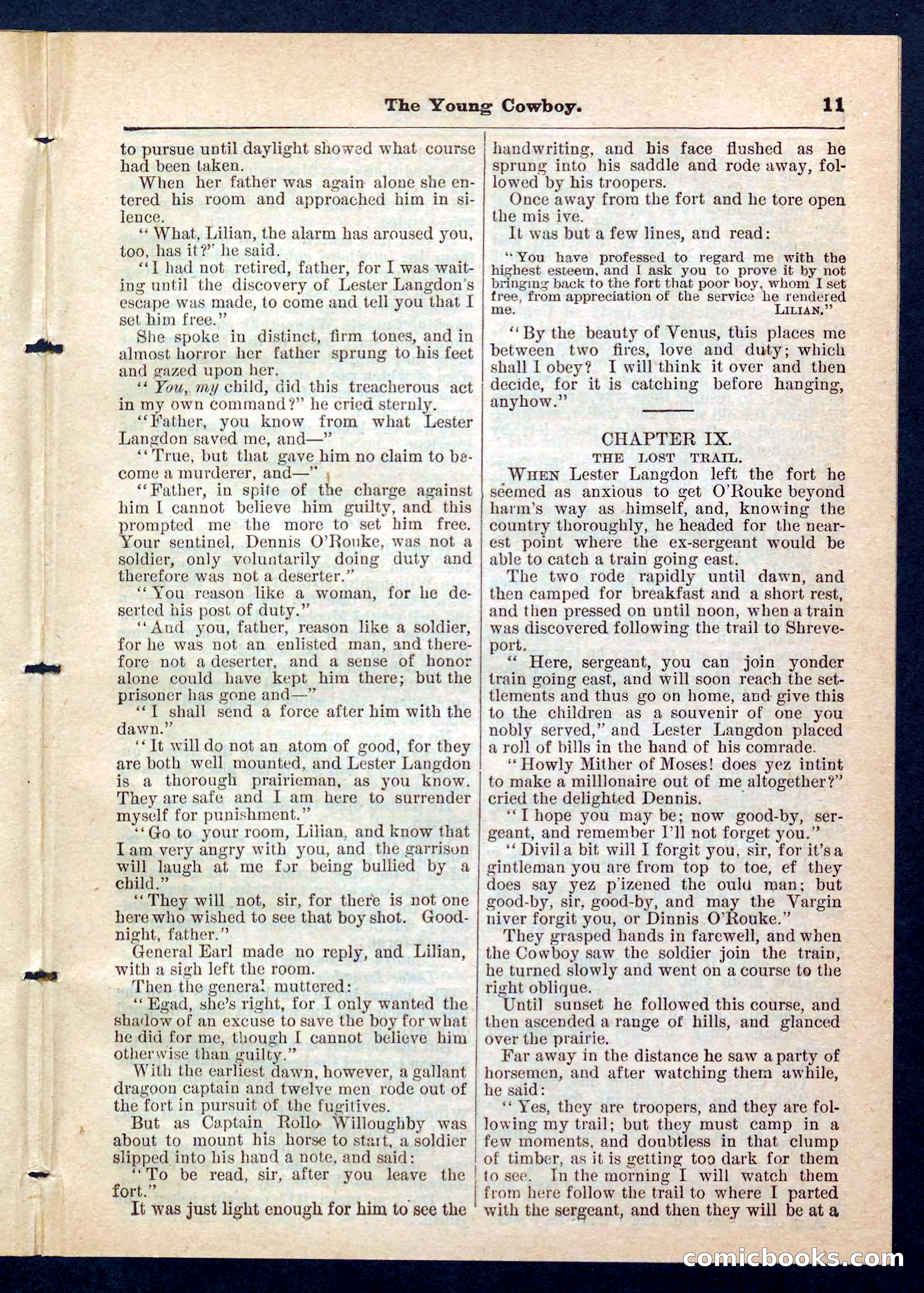 Beadle's Pocket Library, No. 204 — page 11 of 32