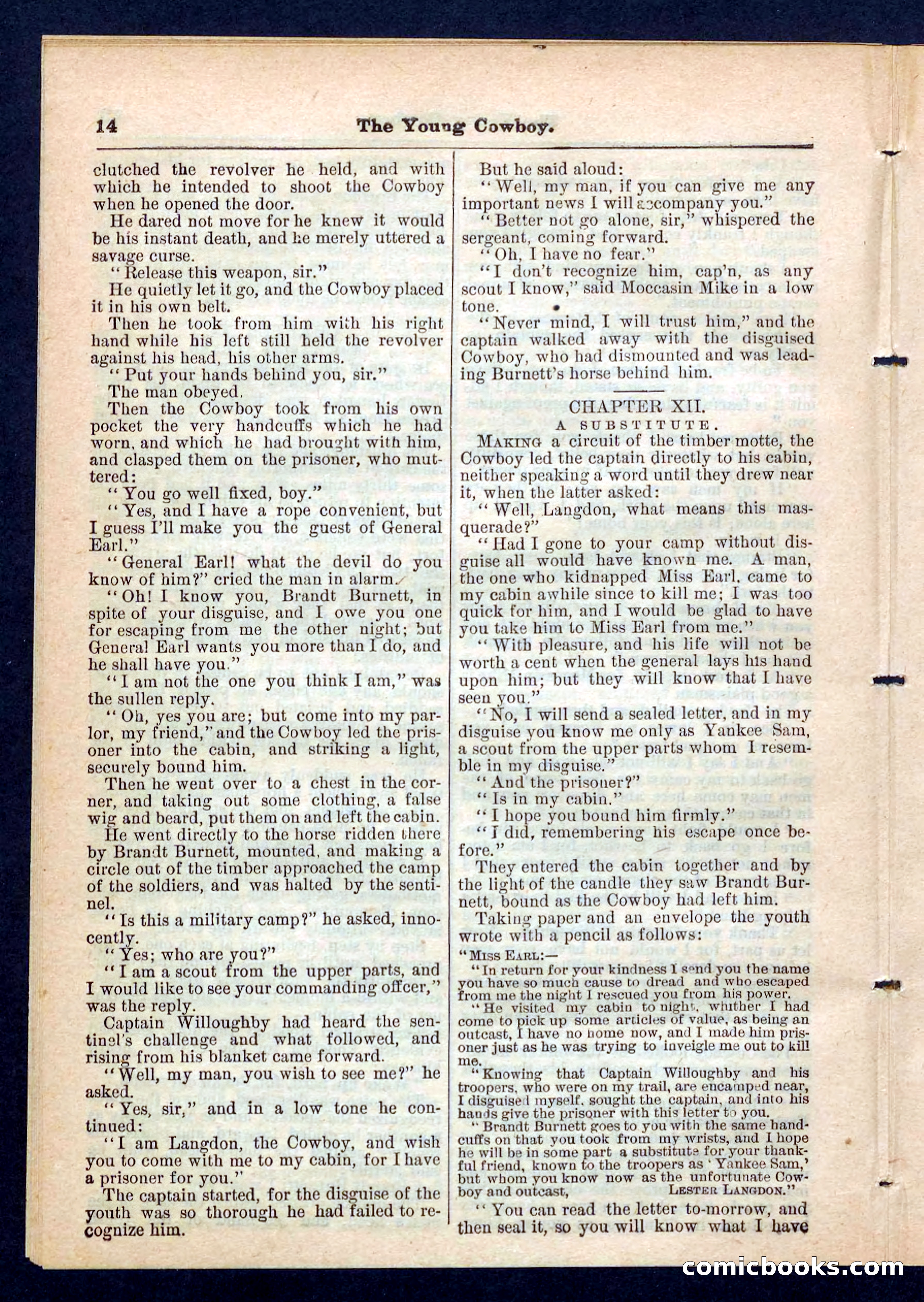 Beadle's Pocket Library, No. 204 — page 14 of 32