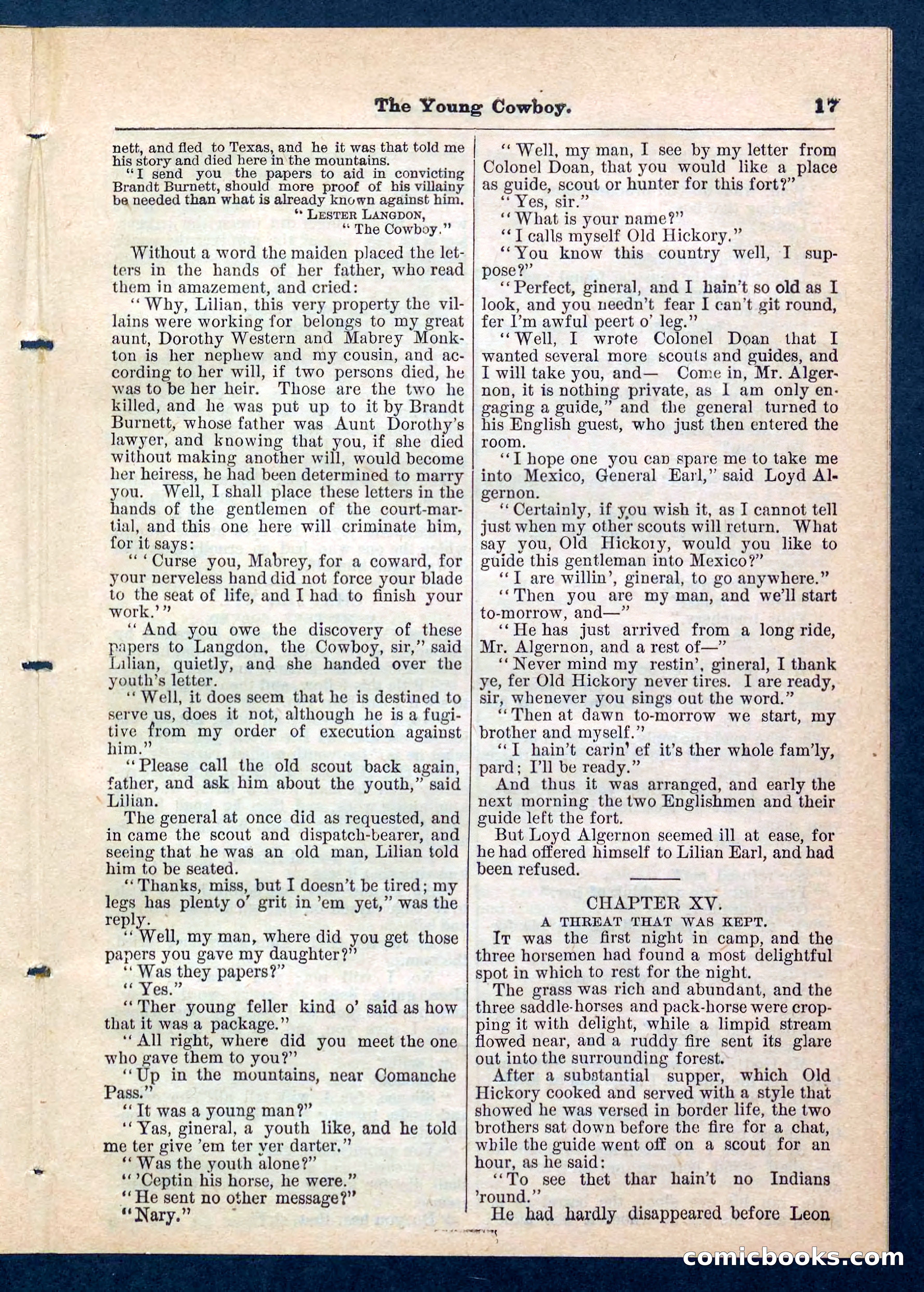 Beadle's Pocket Library, No. 204 — page 17 of 32