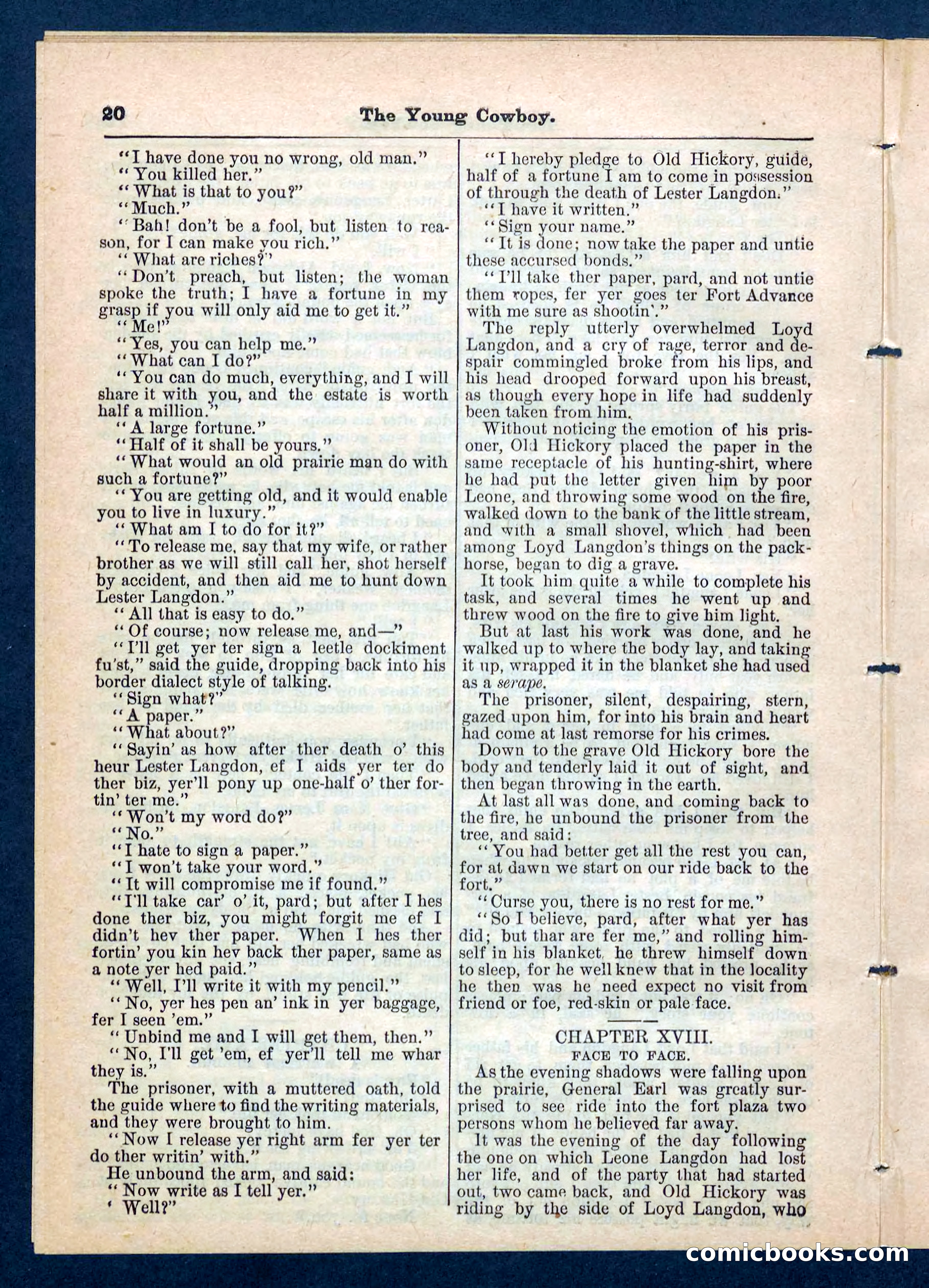 Beadle's Pocket Library, No. 204 — page 20 of 32