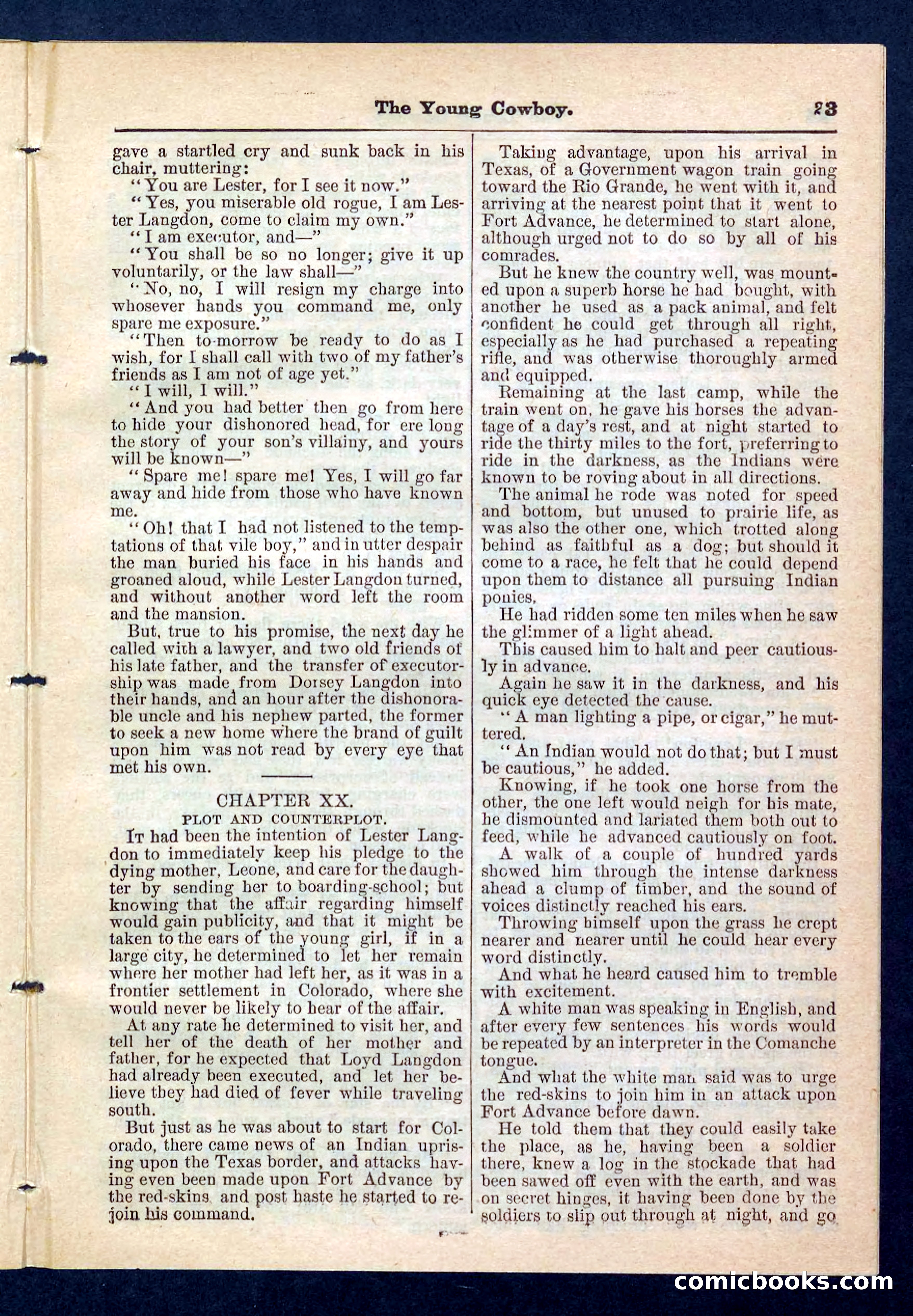 Beadle's Pocket Library, No. 204 — page 23 of 32