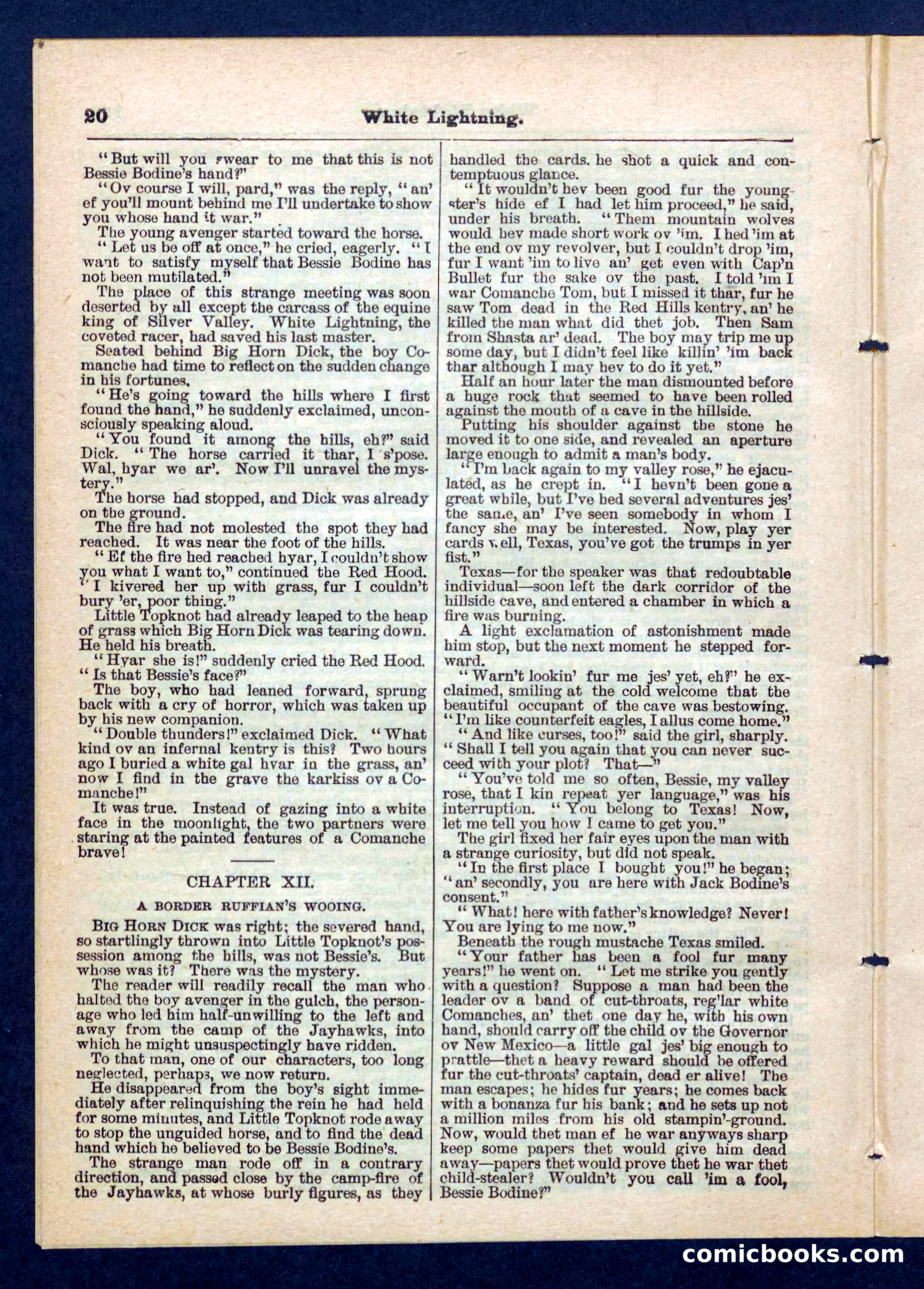 Beadle's Pocket Library No. 206 — page 20 of 32