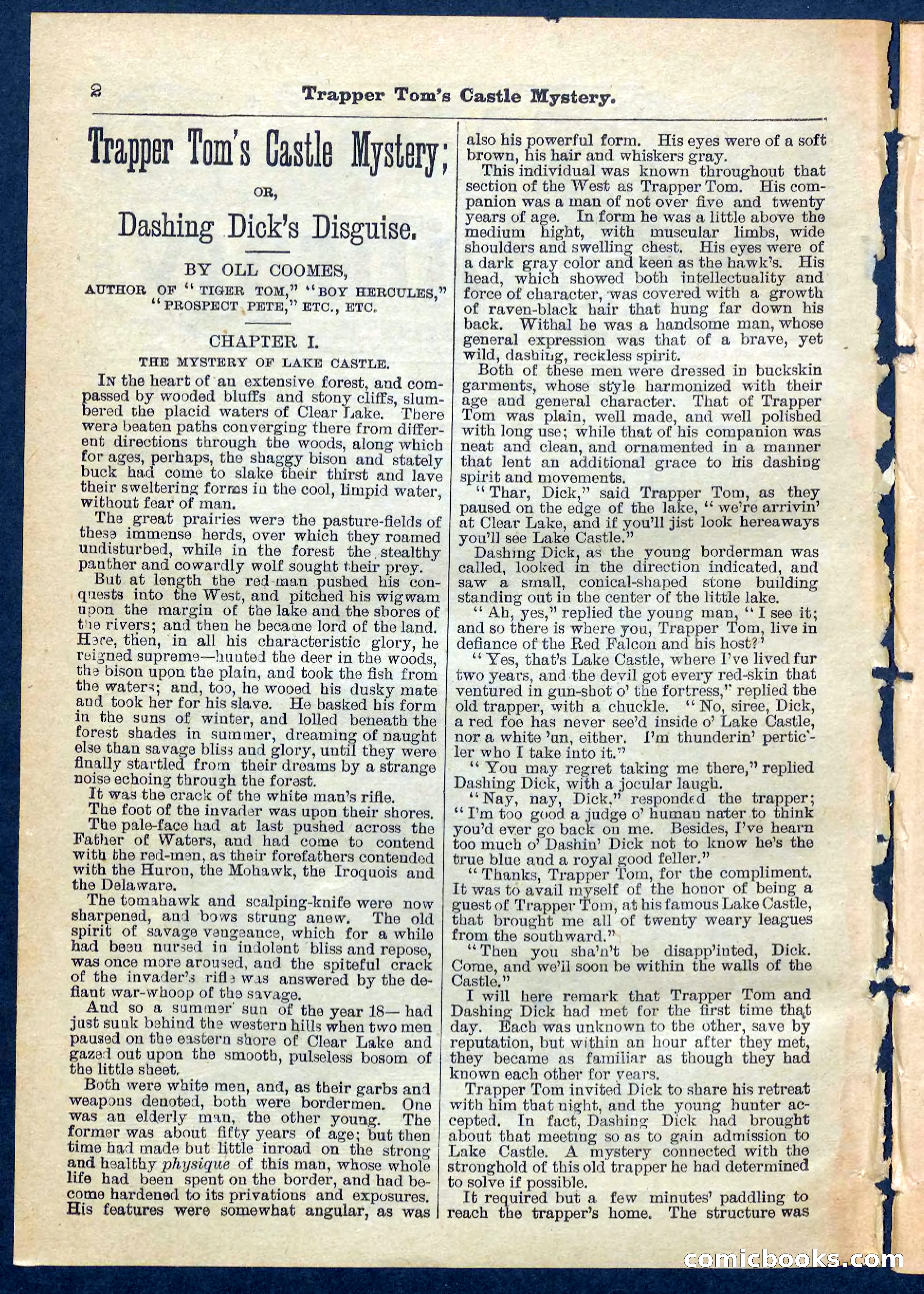 Beadle's Pocket Library No. 208 — page 2 of 32