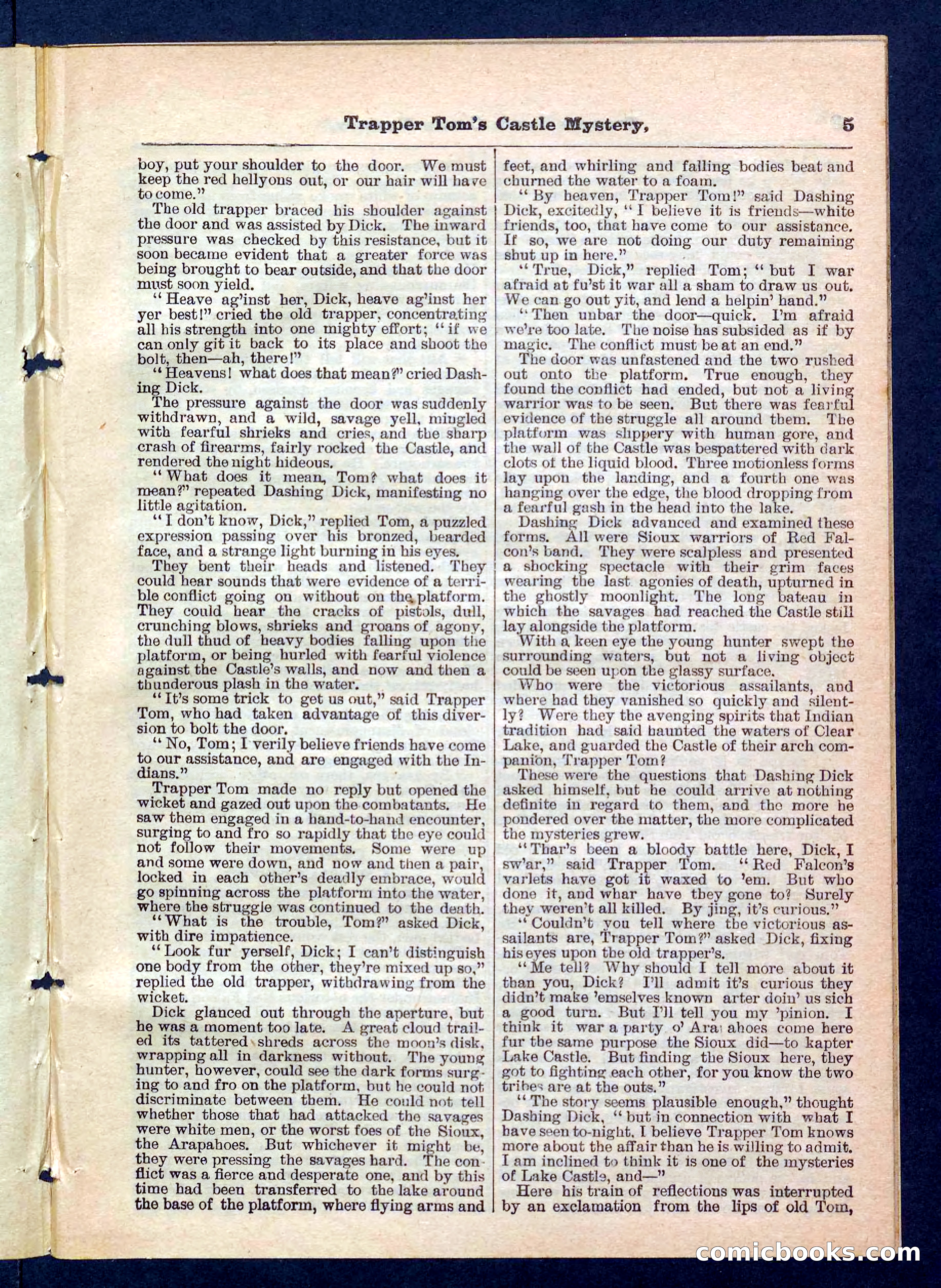 Beadle's Pocket Library No. 208 — page 5 of 32