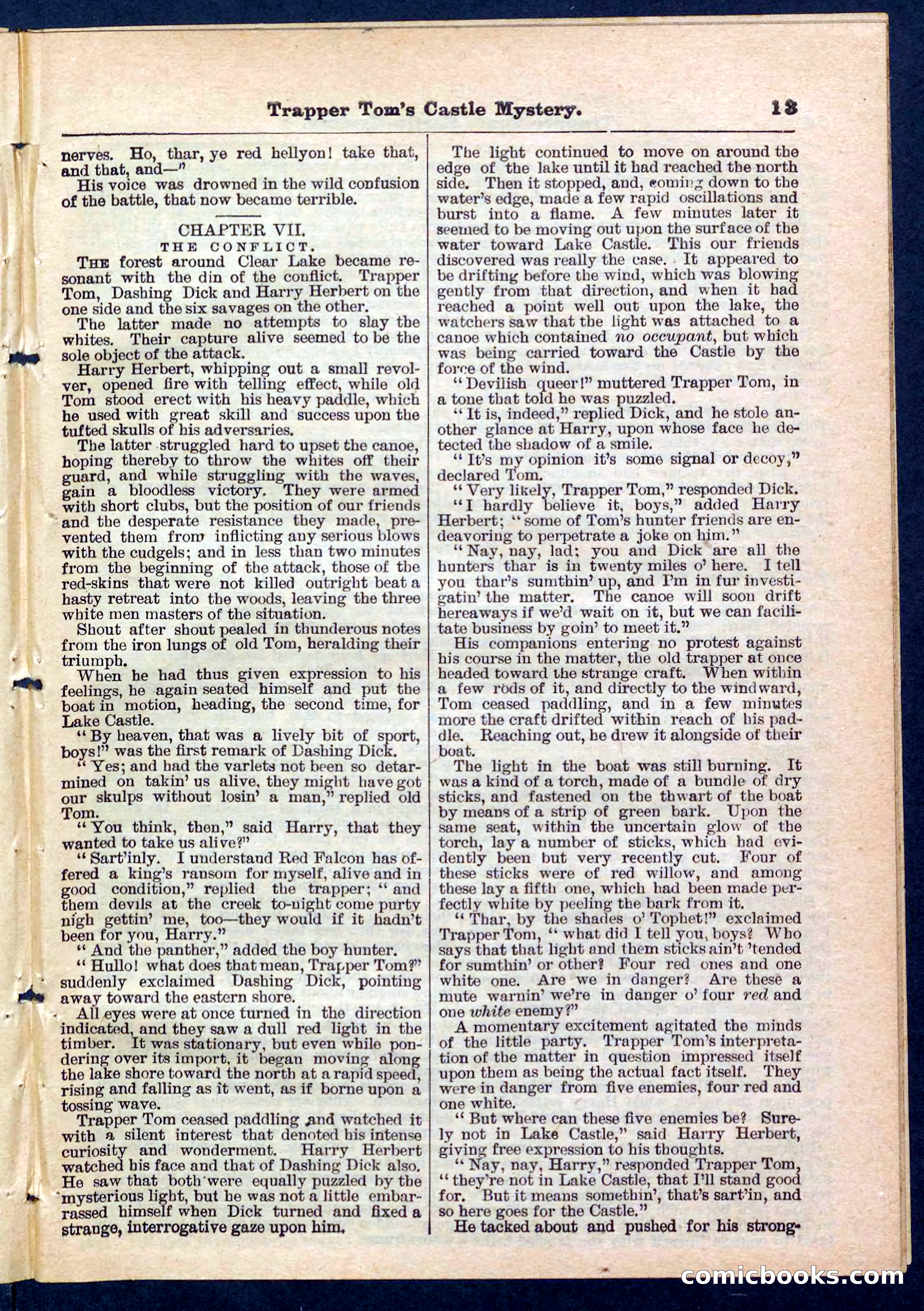 Beadle's Pocket Library No. 208 — page 13 of 32