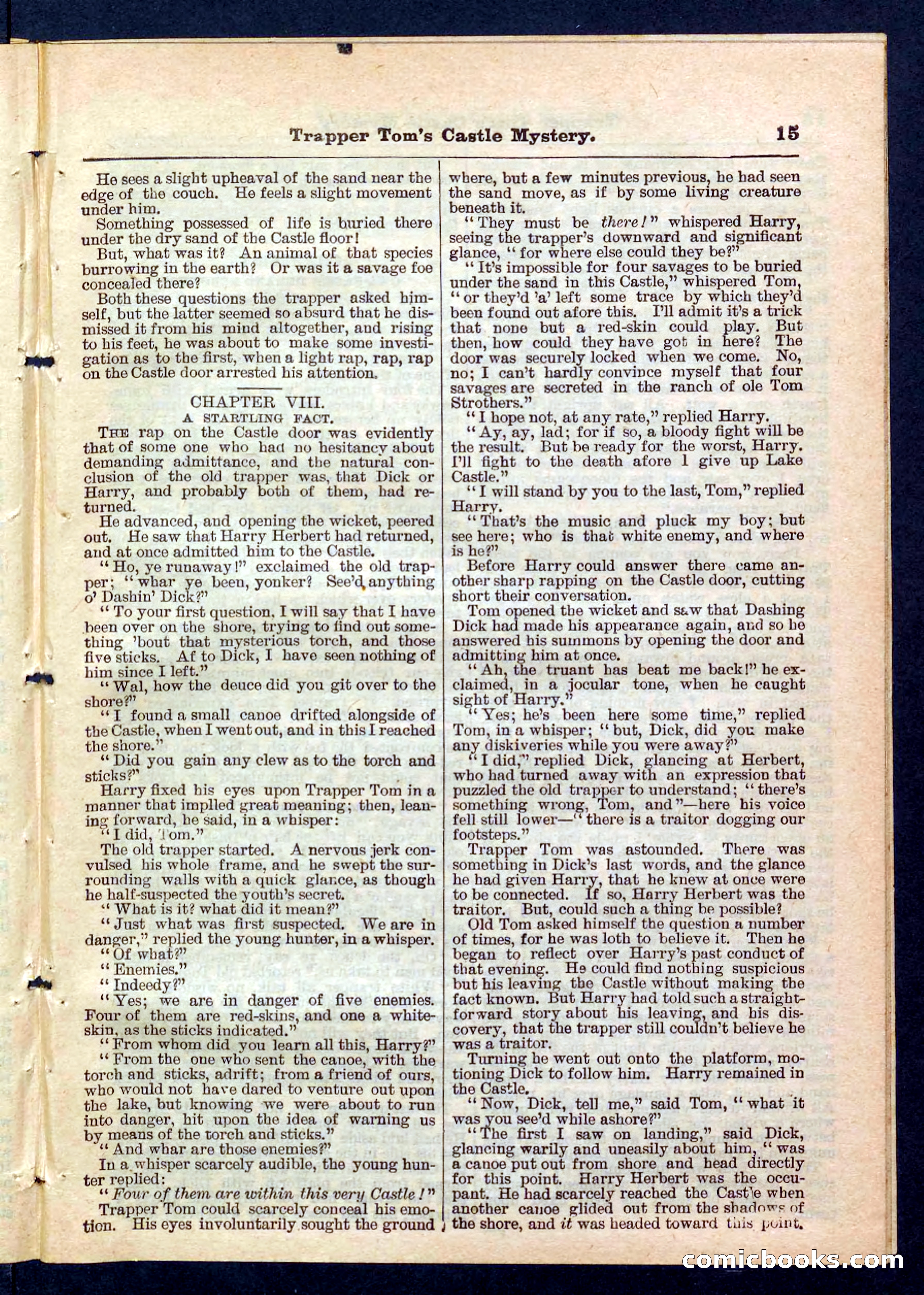 Beadle's Pocket Library No. 208 — page 15 of 32
