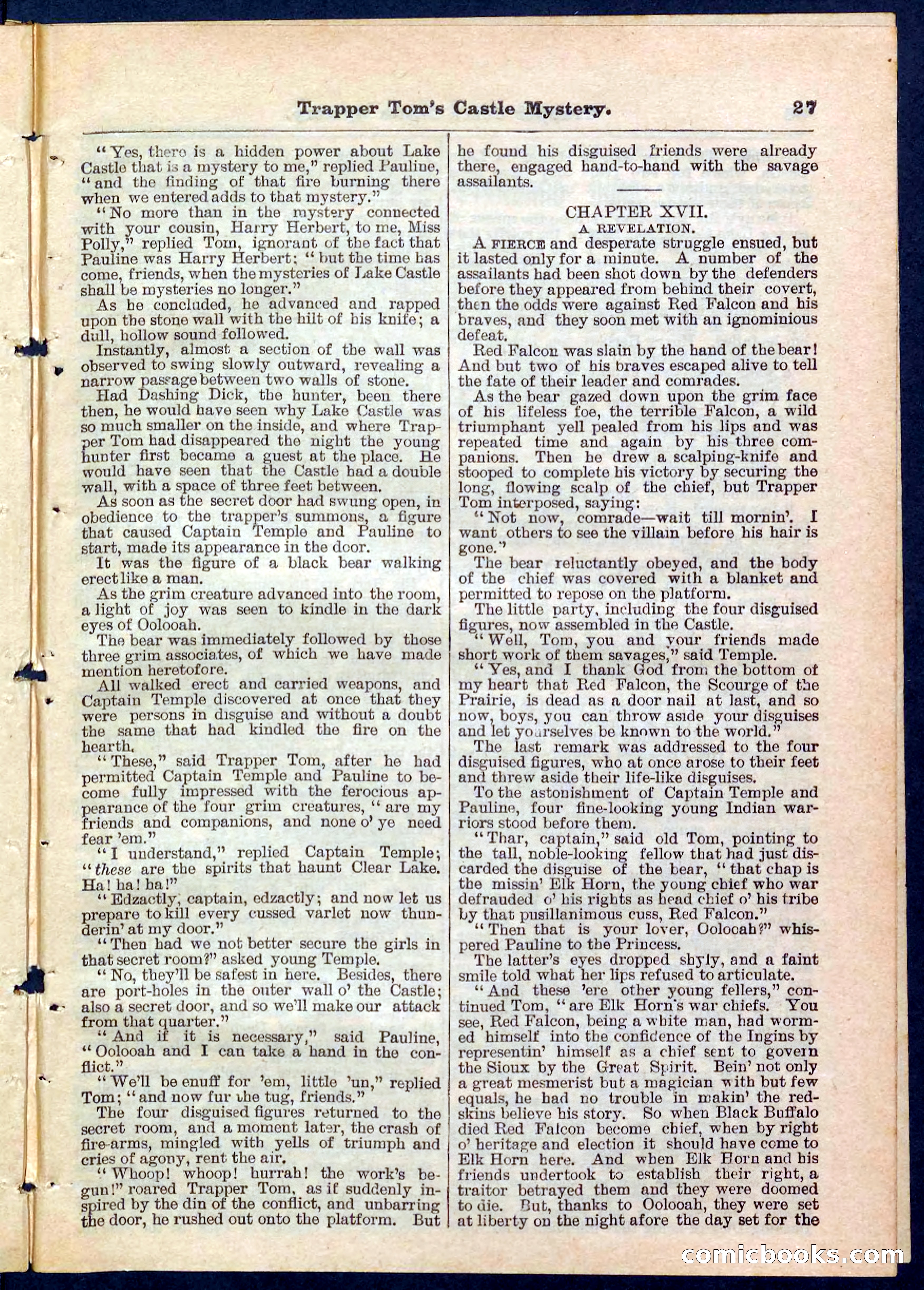 Beadle's Pocket Library No. 208 — page 26 of 32