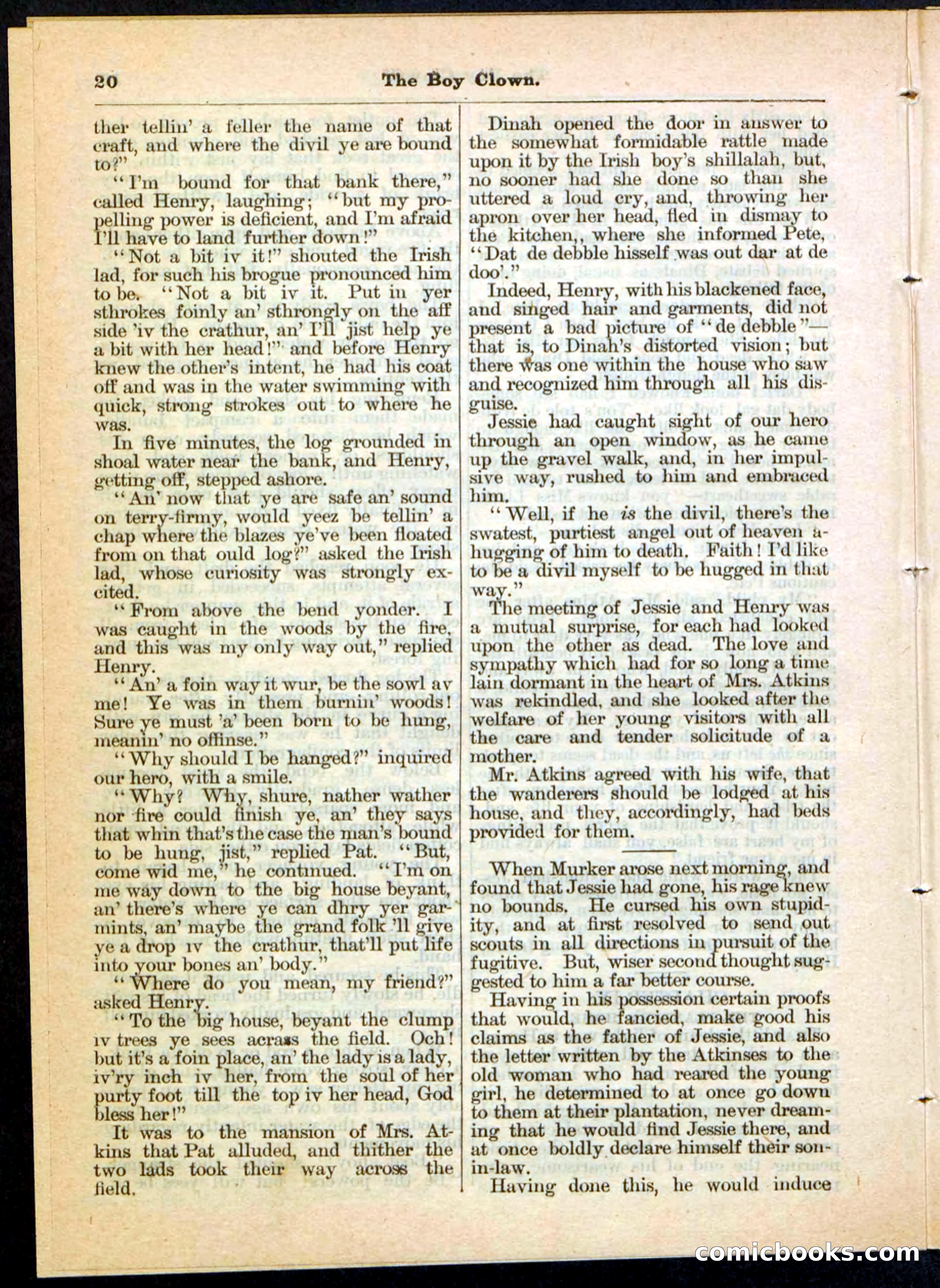 Beadle's Pocket Library, No. 21 — page 20 of 32