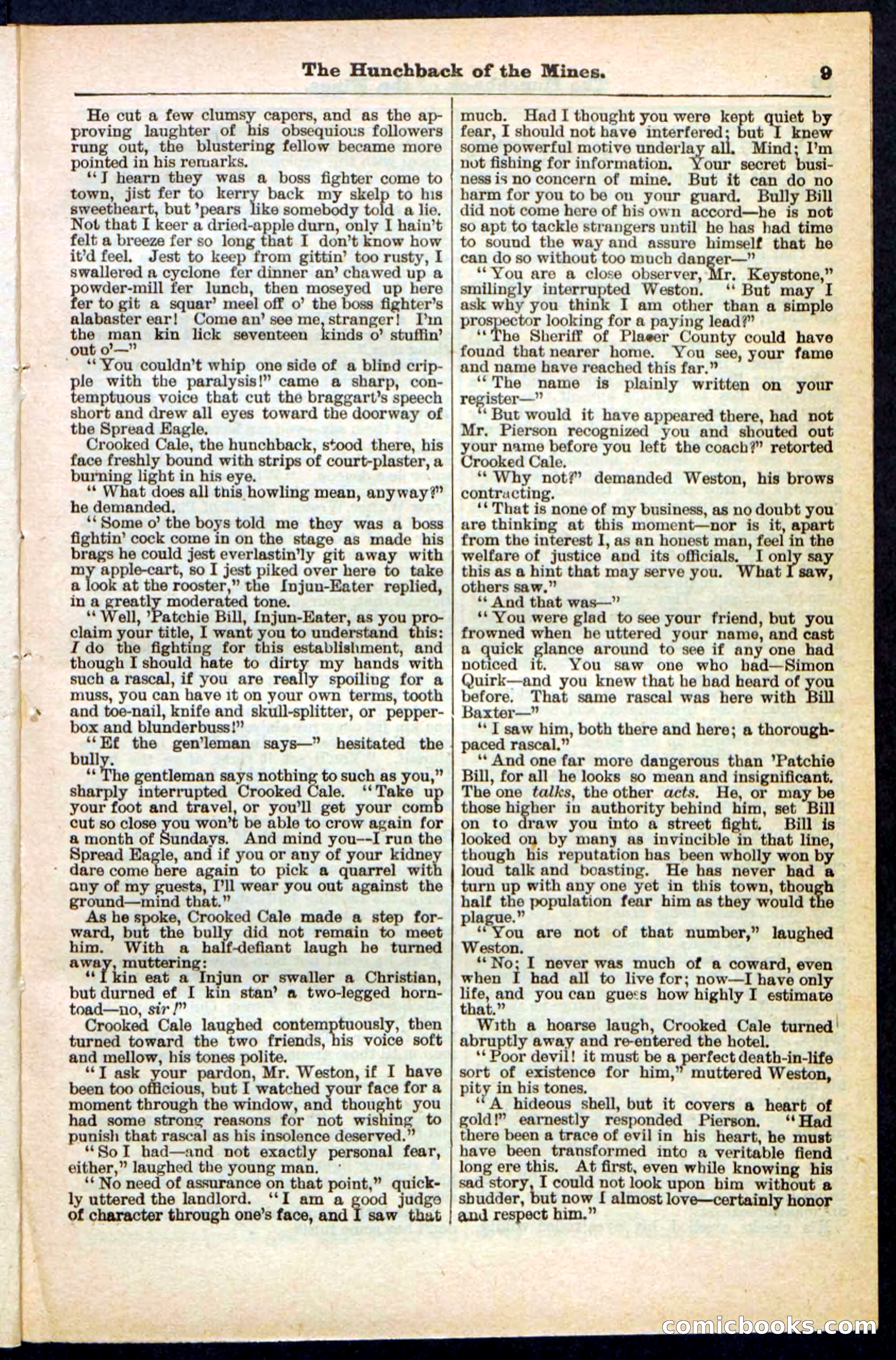 Beadle's Pocket Library No. 210 — page 9 of 32