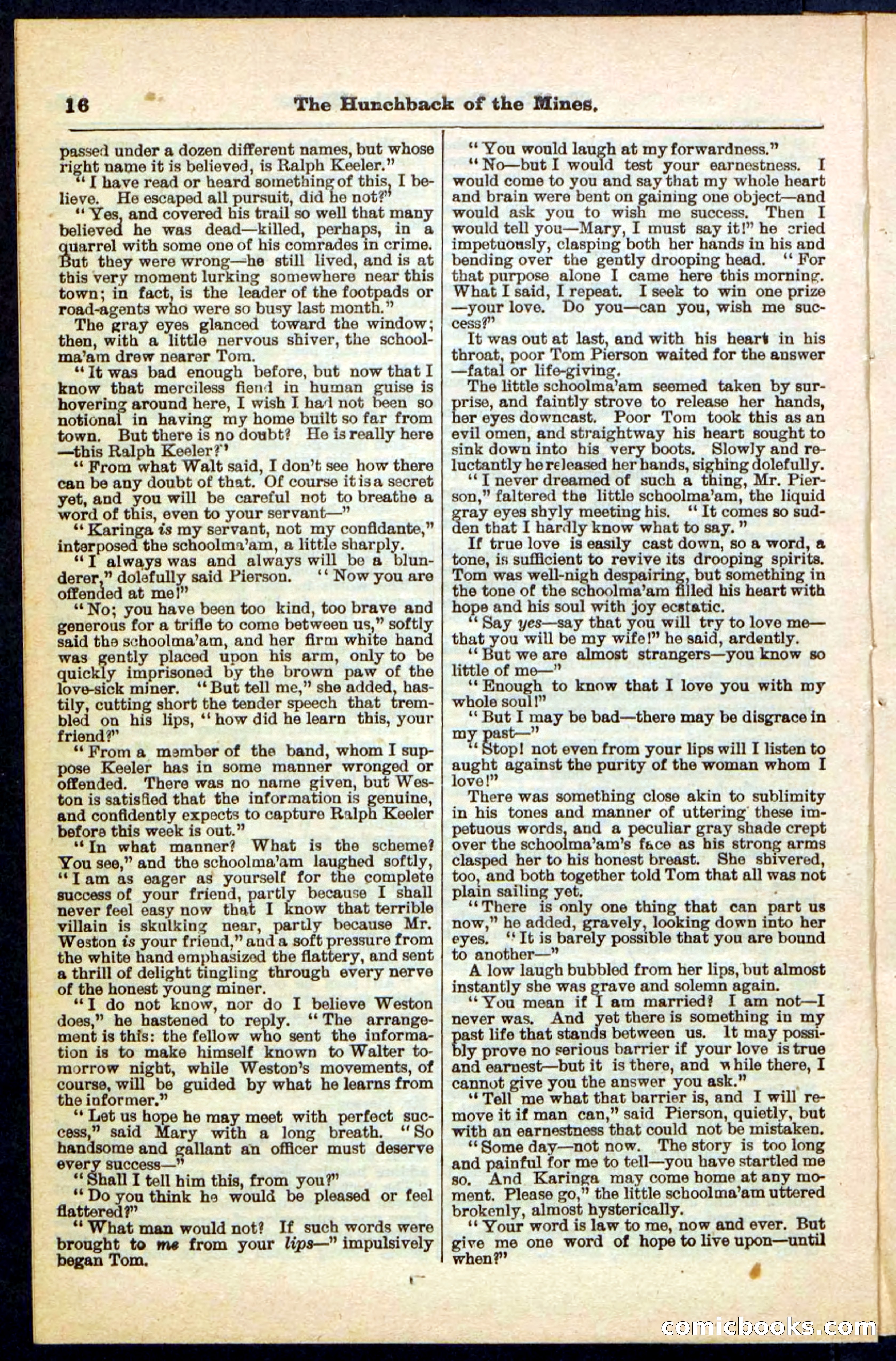 Beadle's Pocket Library No. 210 — page 16 of 32
