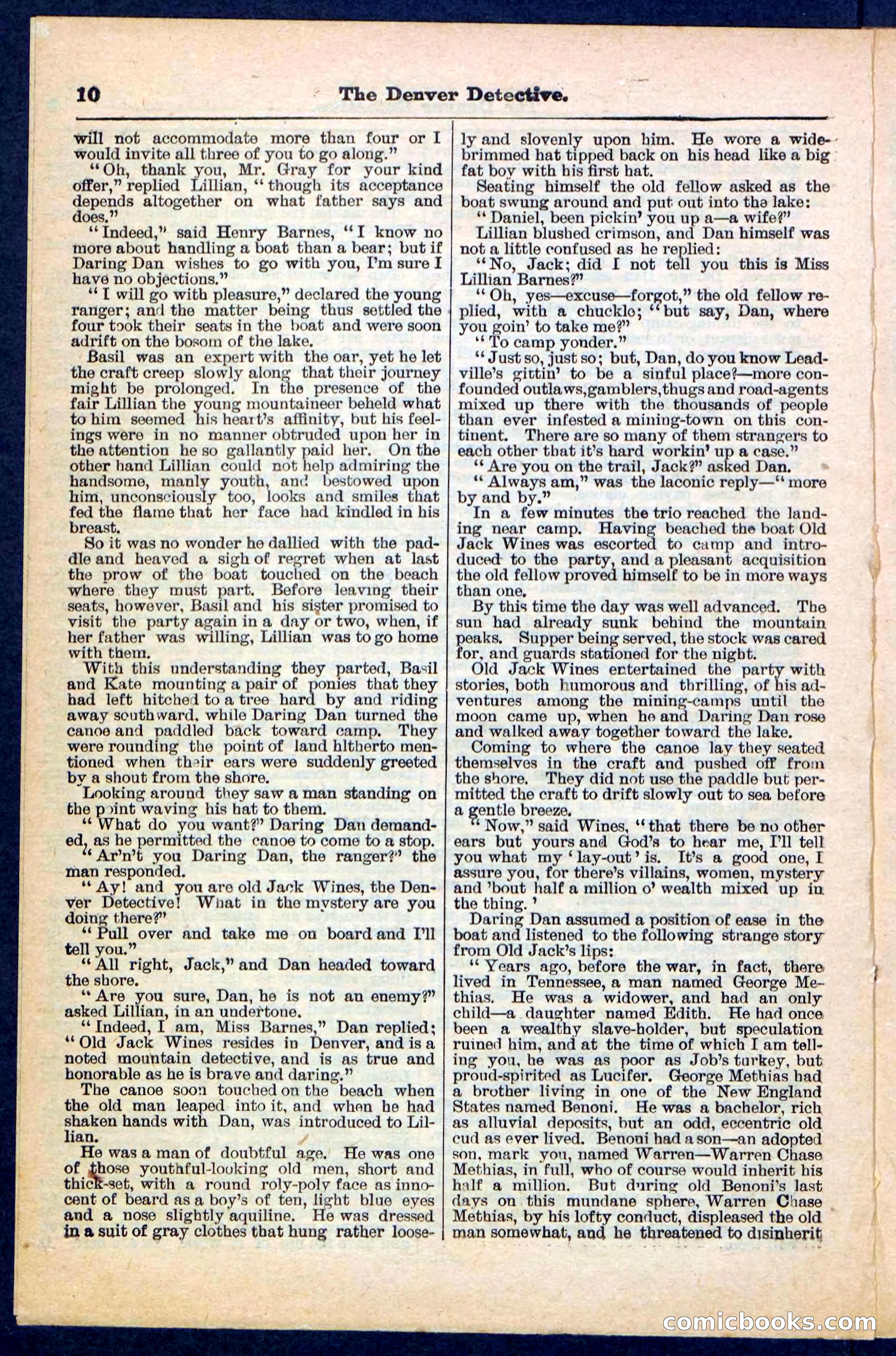 Beadle's Pocket Library No. 215 — page 10 of 32