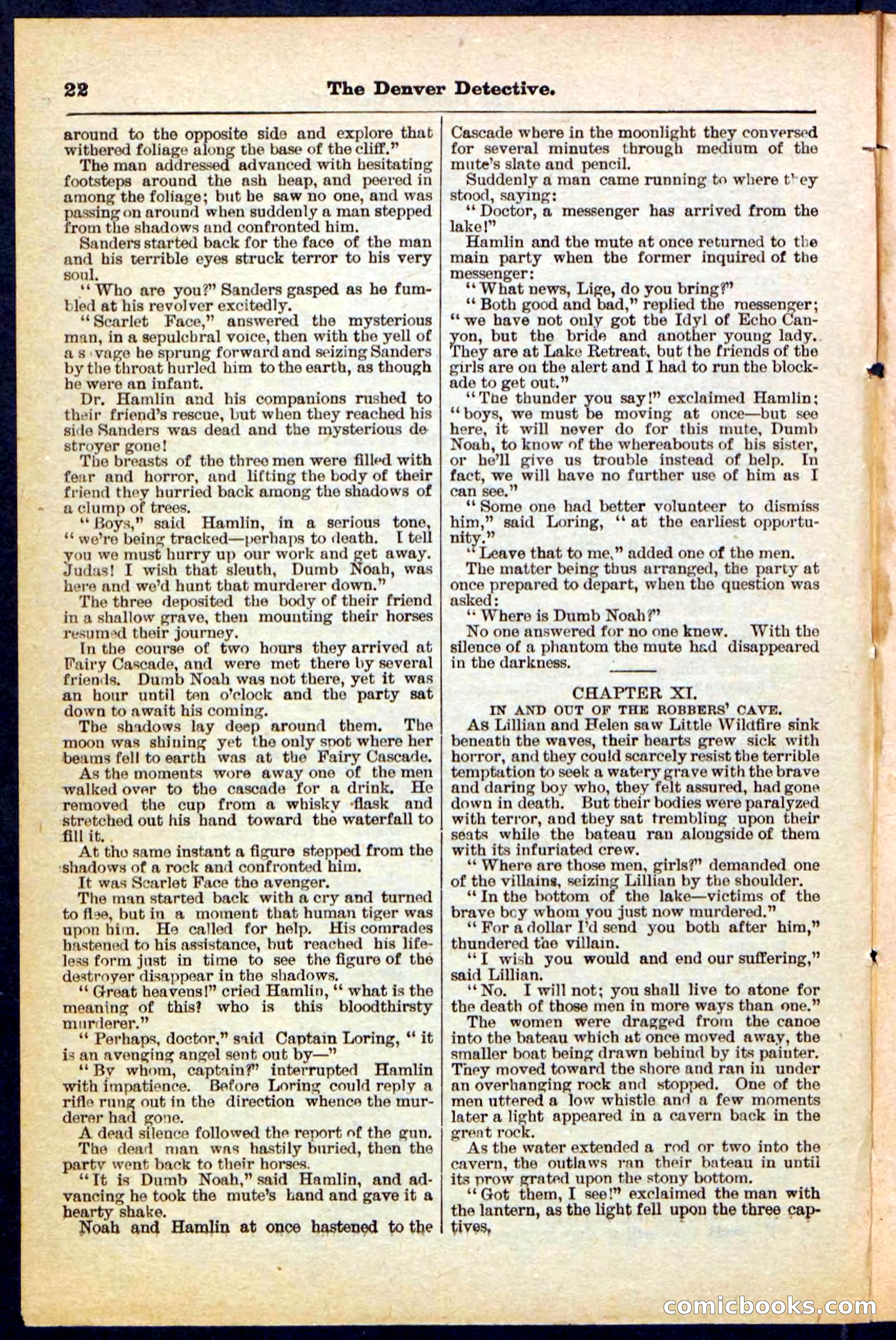 Beadle's Pocket Library No. 215 — page 22 of 32