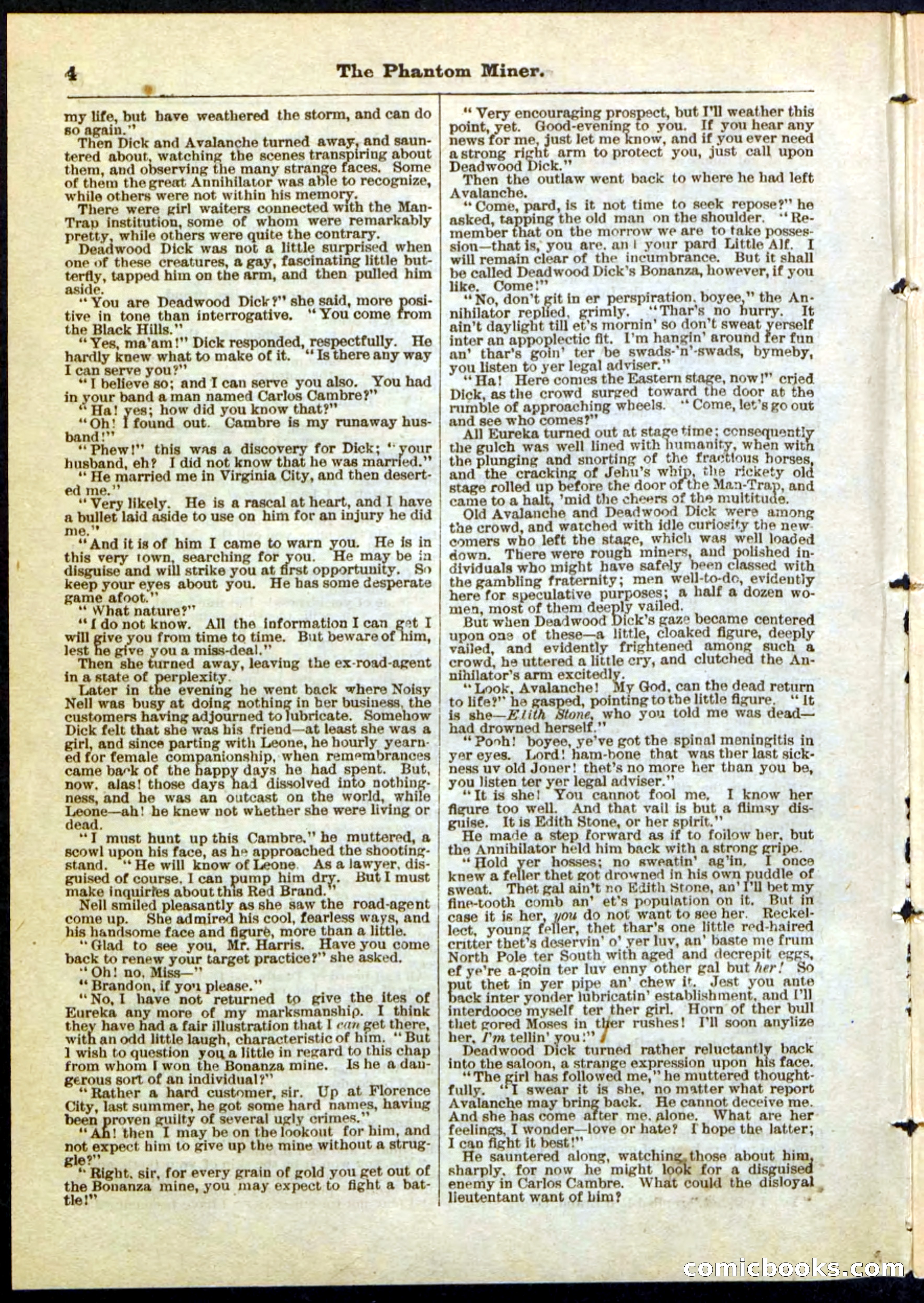 Beadle's Pocket Library No. 22 — page 4 of 32