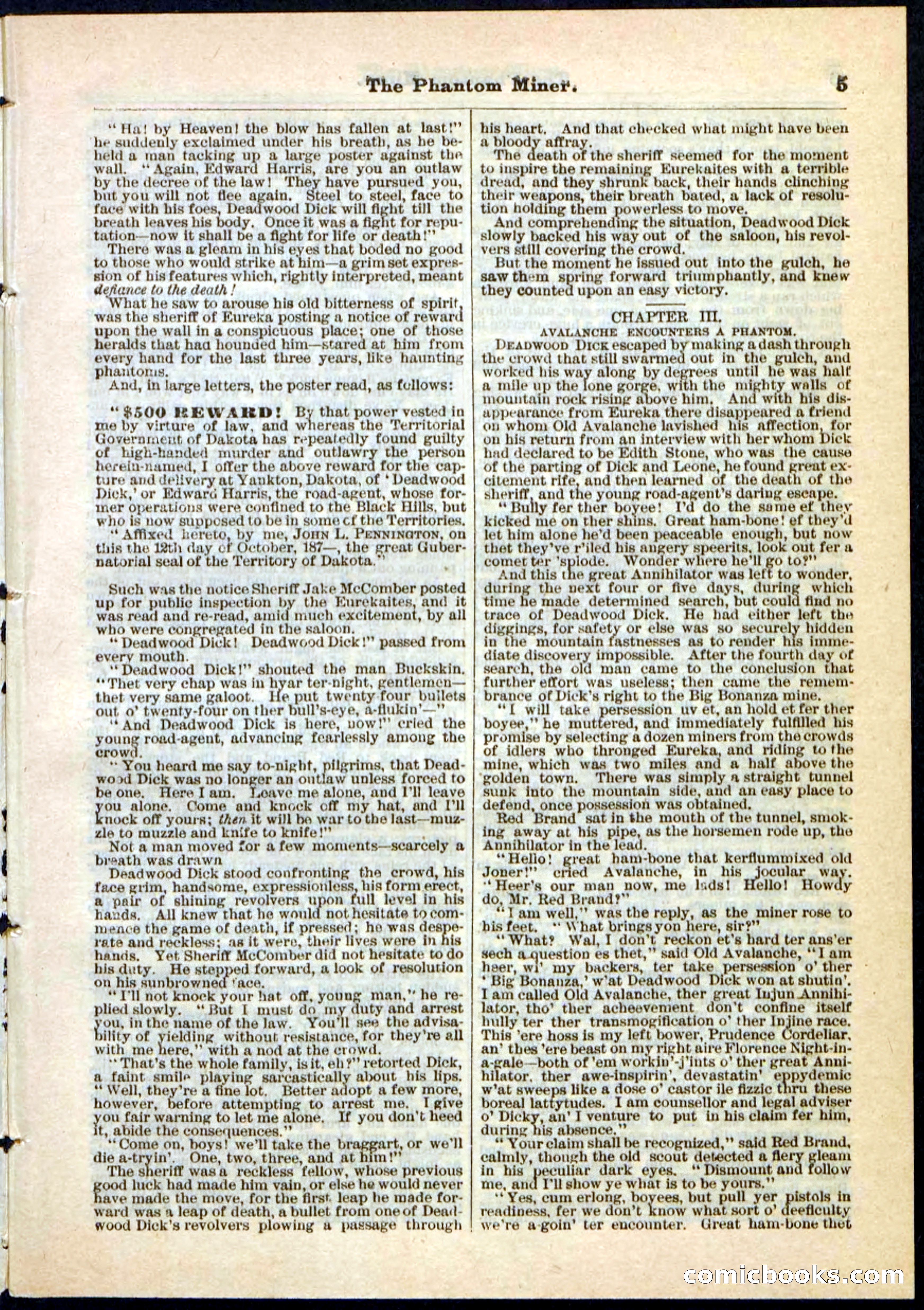 Beadle's Pocket Library No. 22 — page 5 of 32