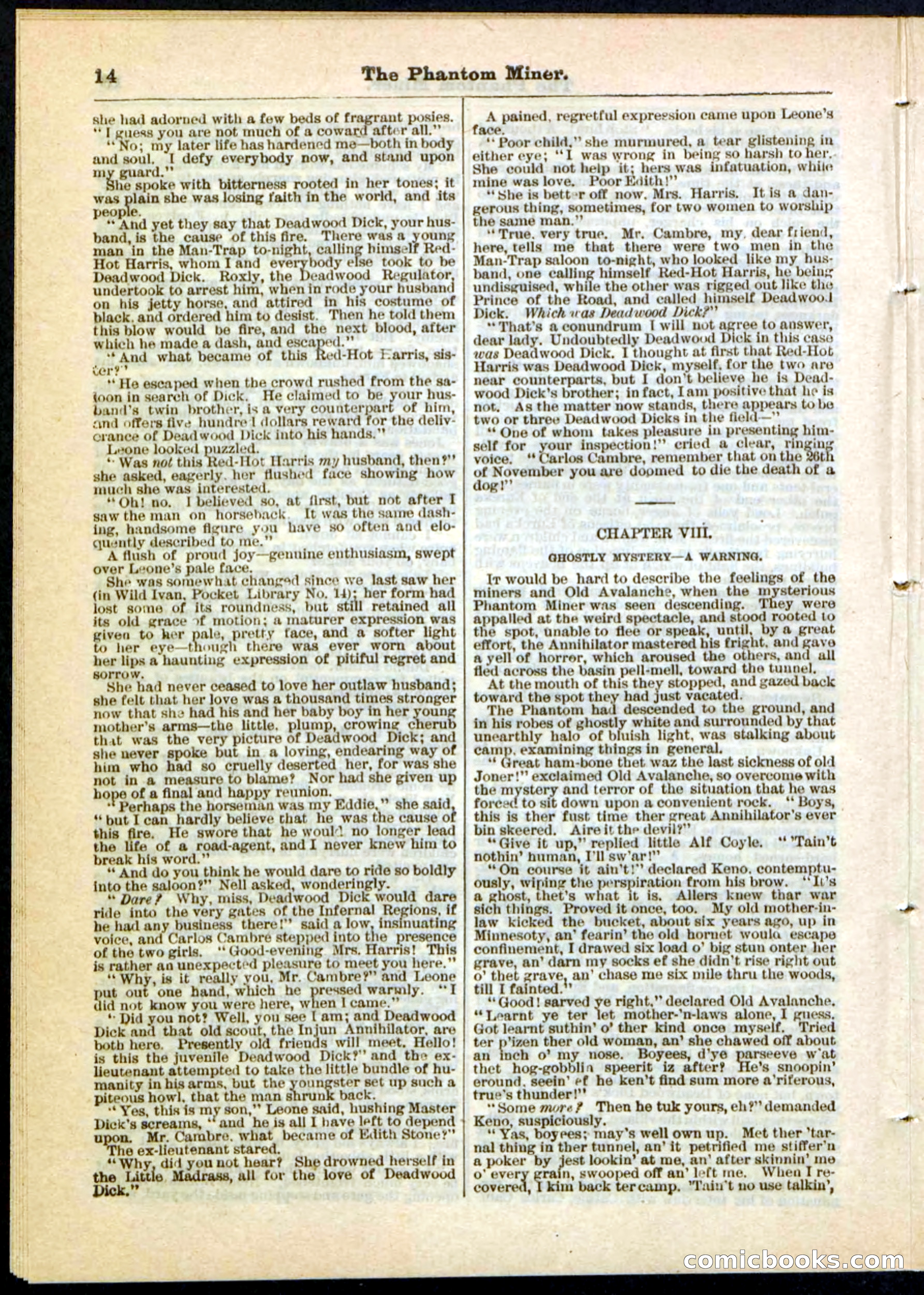 Beadle's Pocket Library No. 22 — page 14 of 32