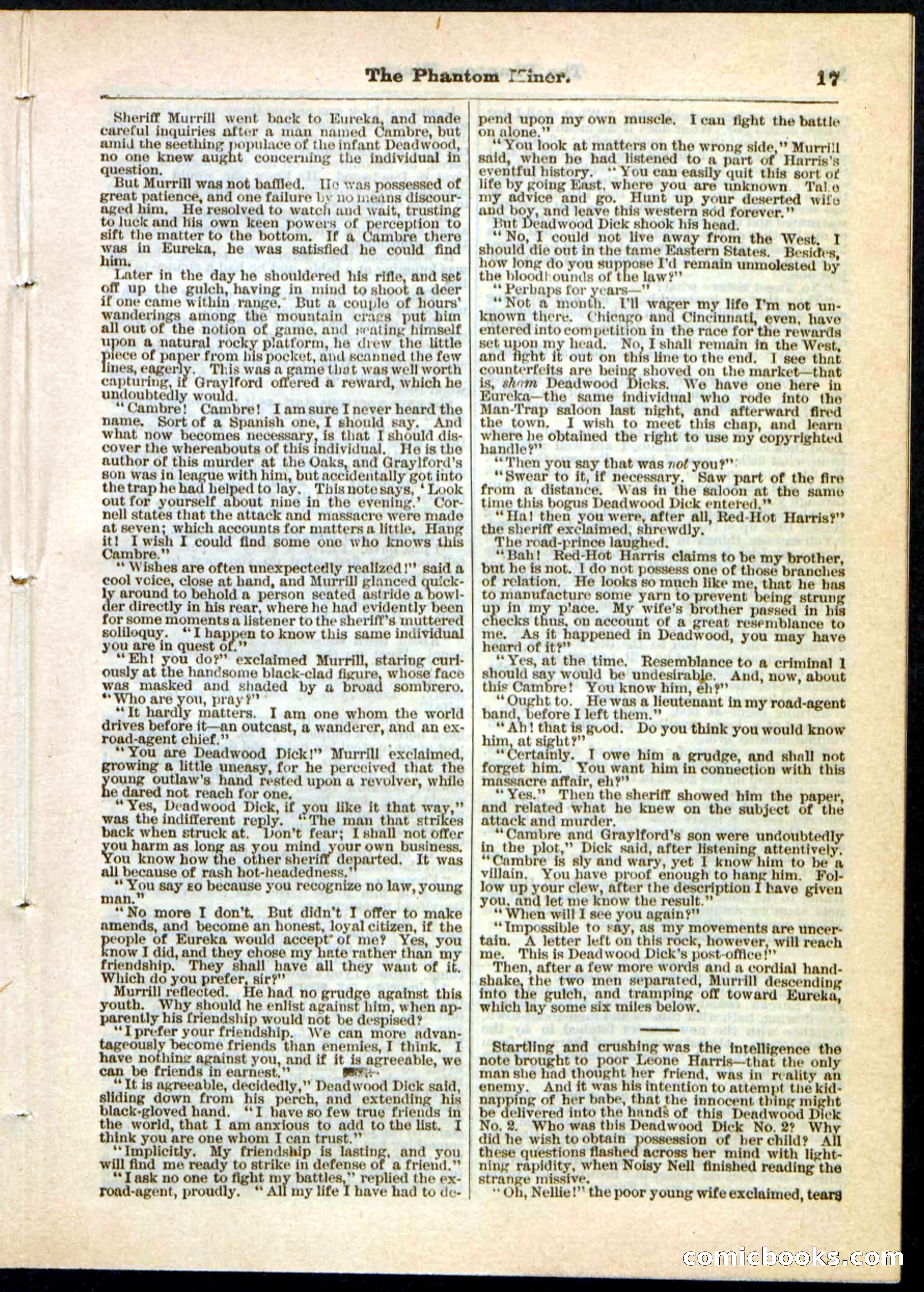 Beadle's Pocket Library No. 22 — page 17 of 32