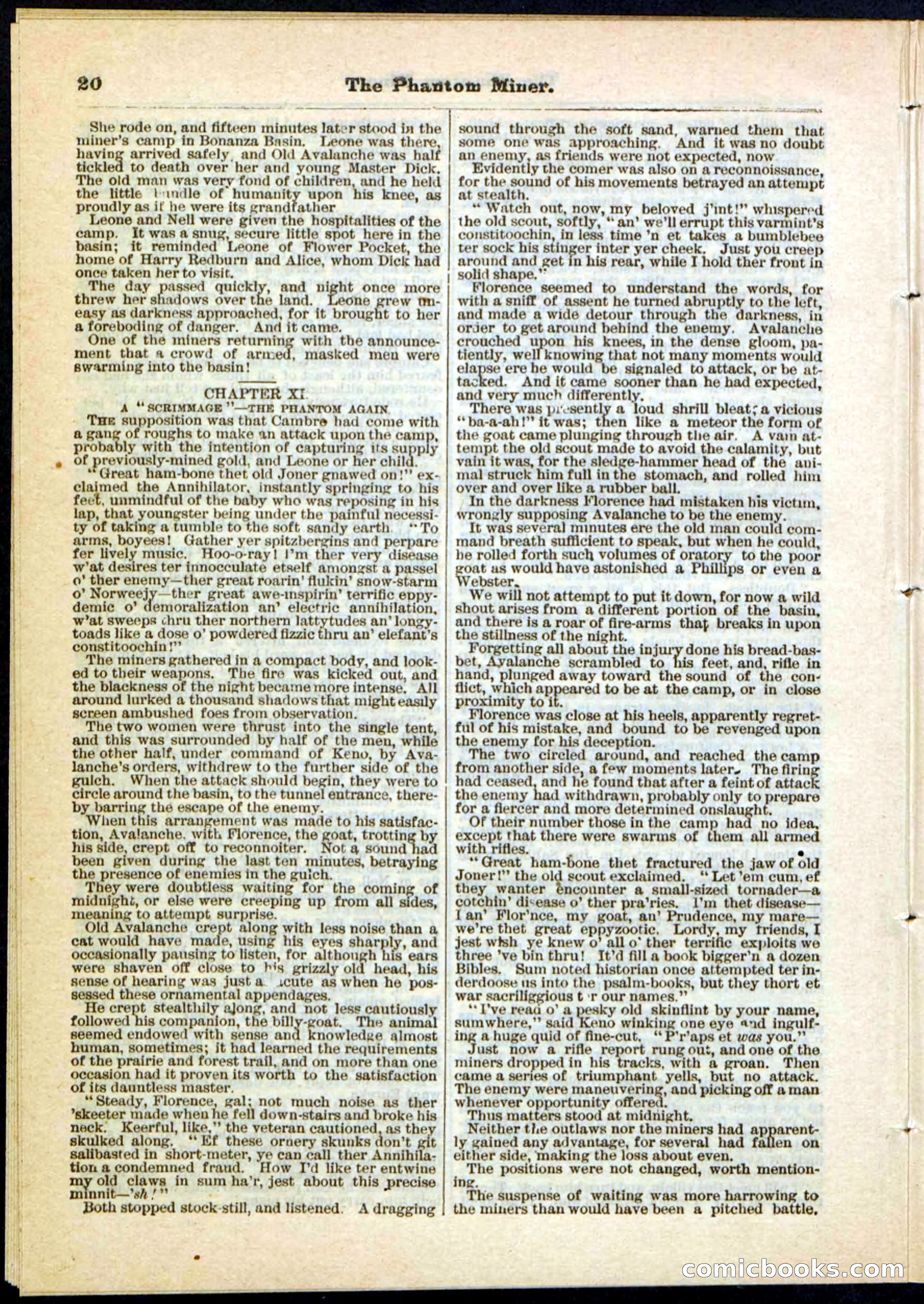 Beadle's Pocket Library No. 22 — page 20 of 32