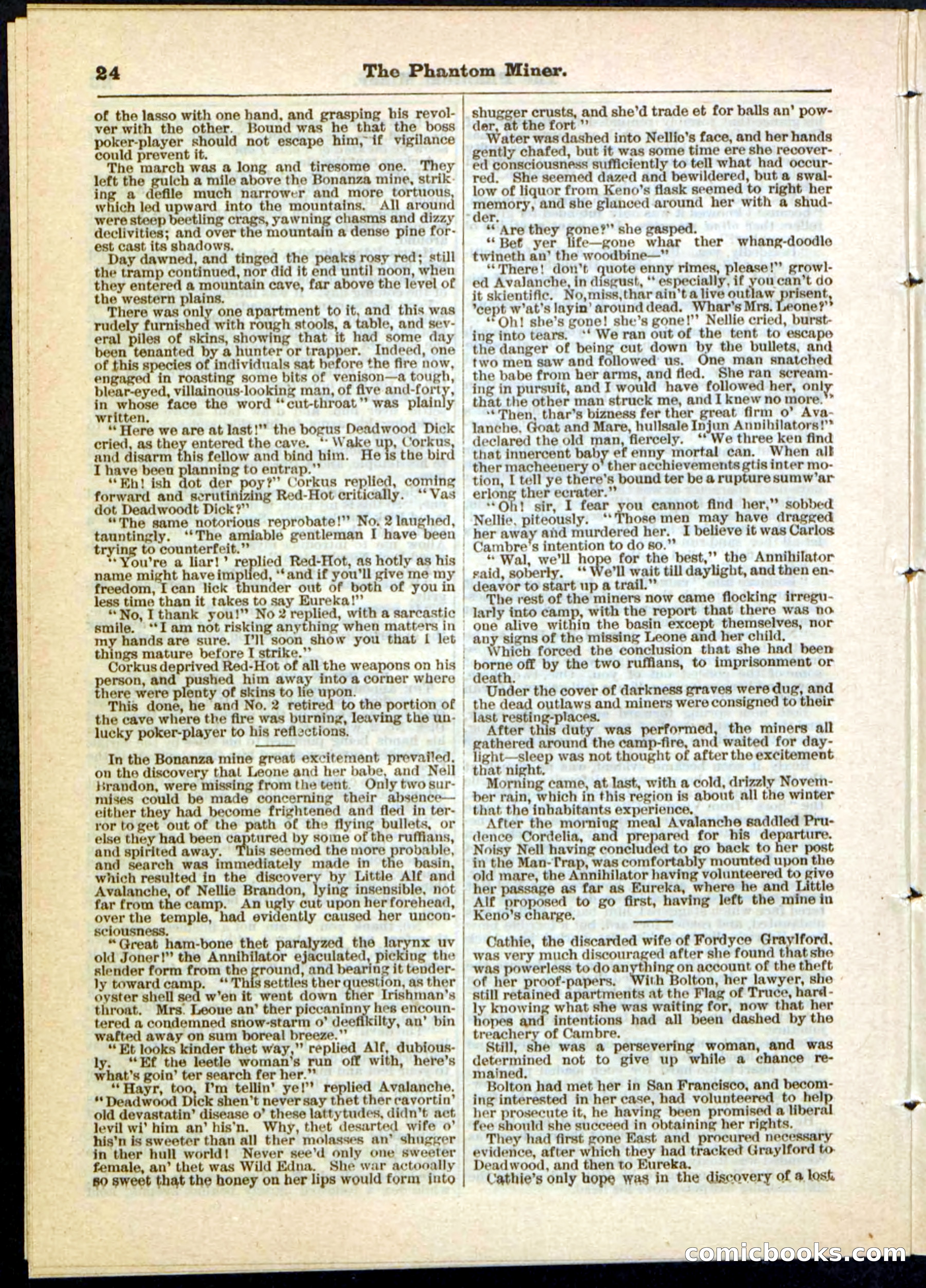 Beadle's Pocket Library No. 22 — page 24 of 32