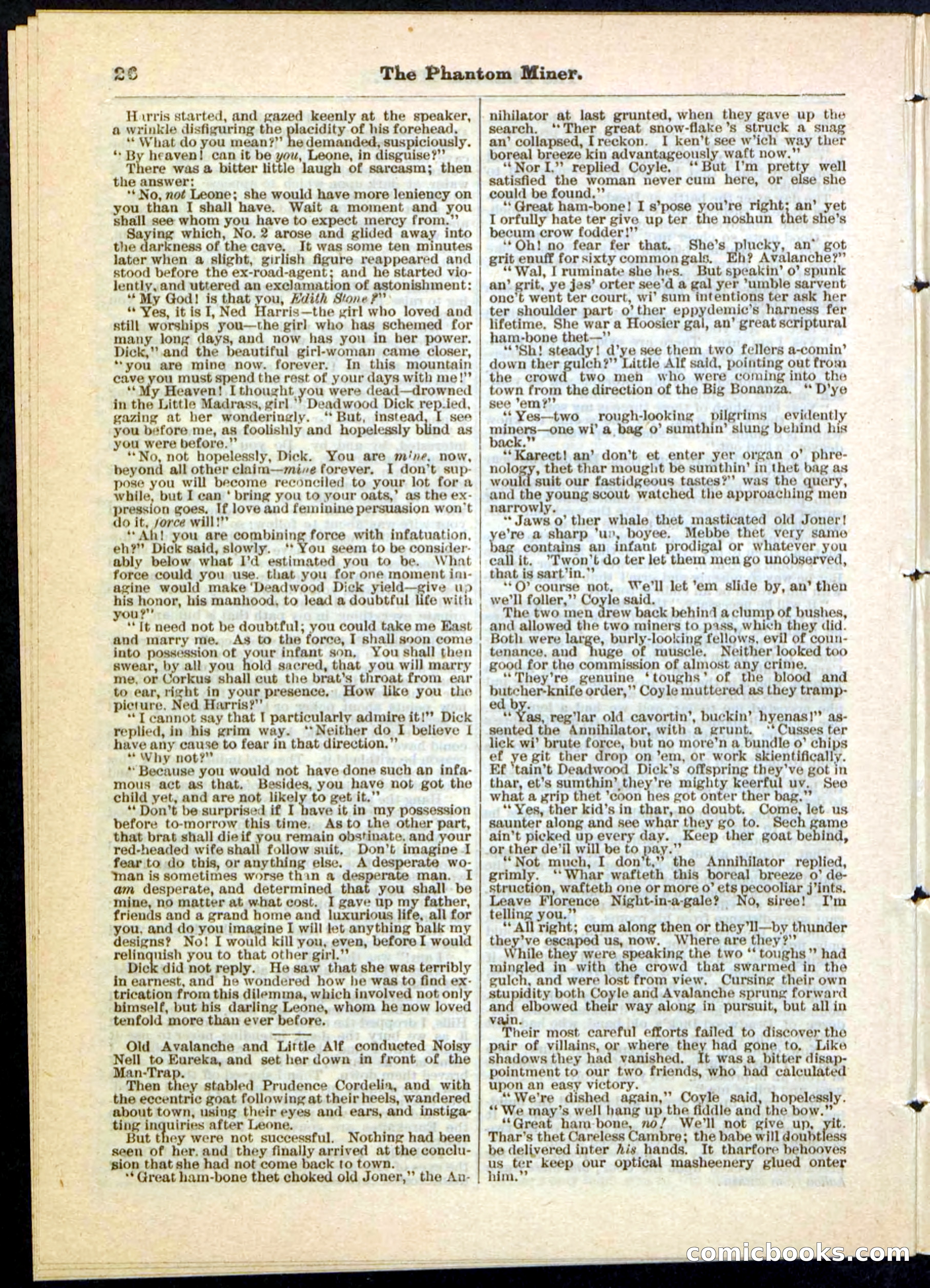 Beadle's Pocket Library No. 22 — page 26 of 32