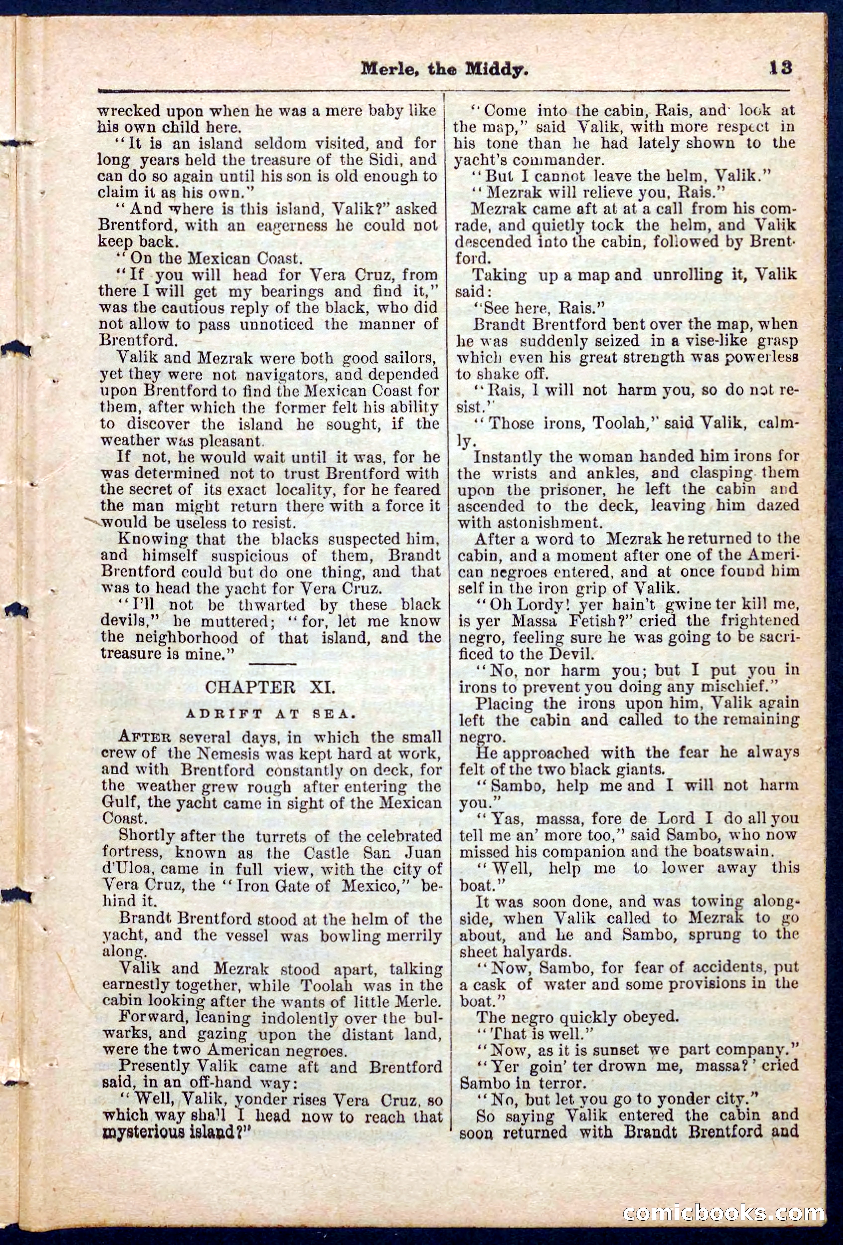 Beadle's Pocket Library No. 221 — page 13 of 32