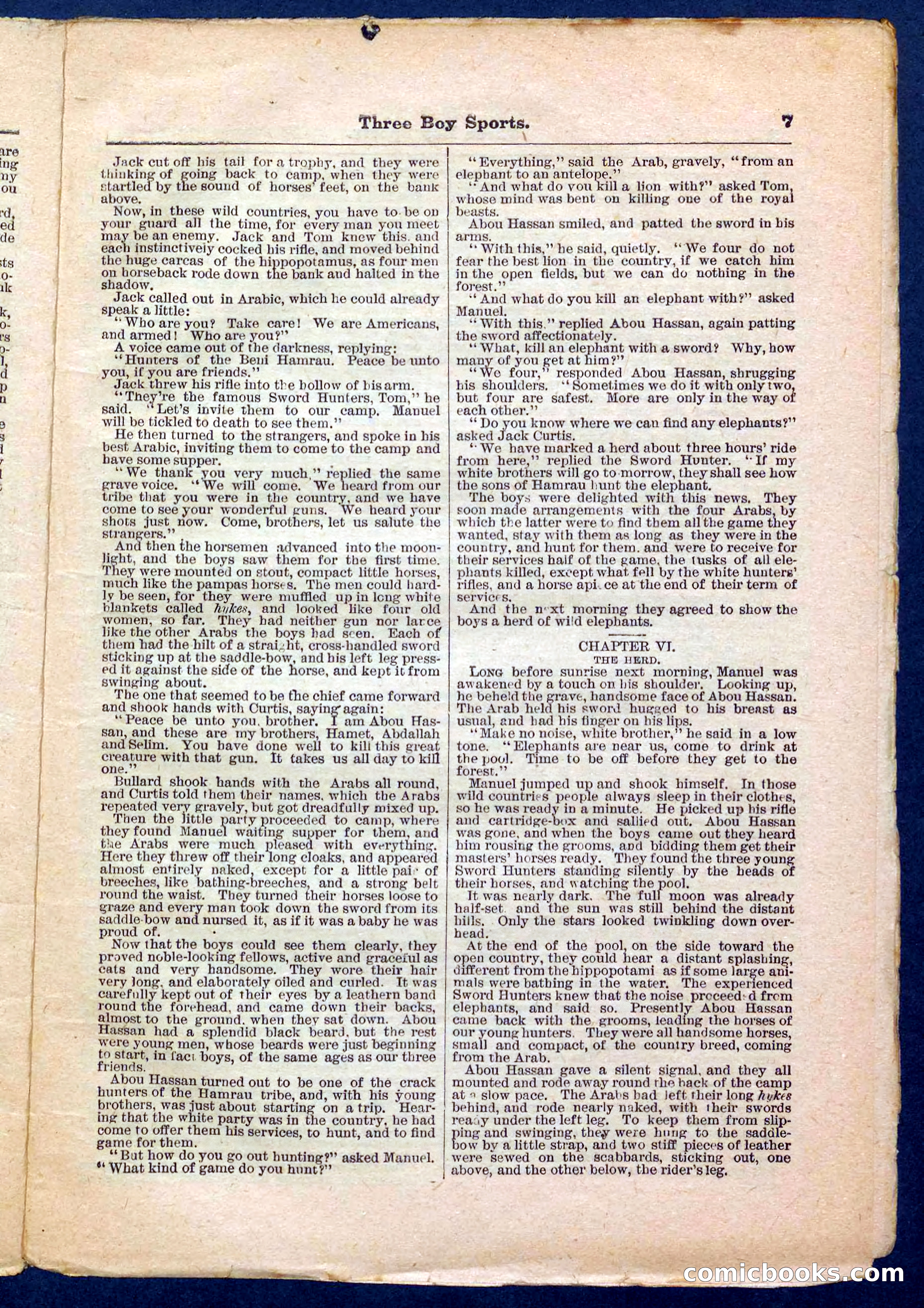 Beadle's Pocket Library No. 230 — page 7 of 32