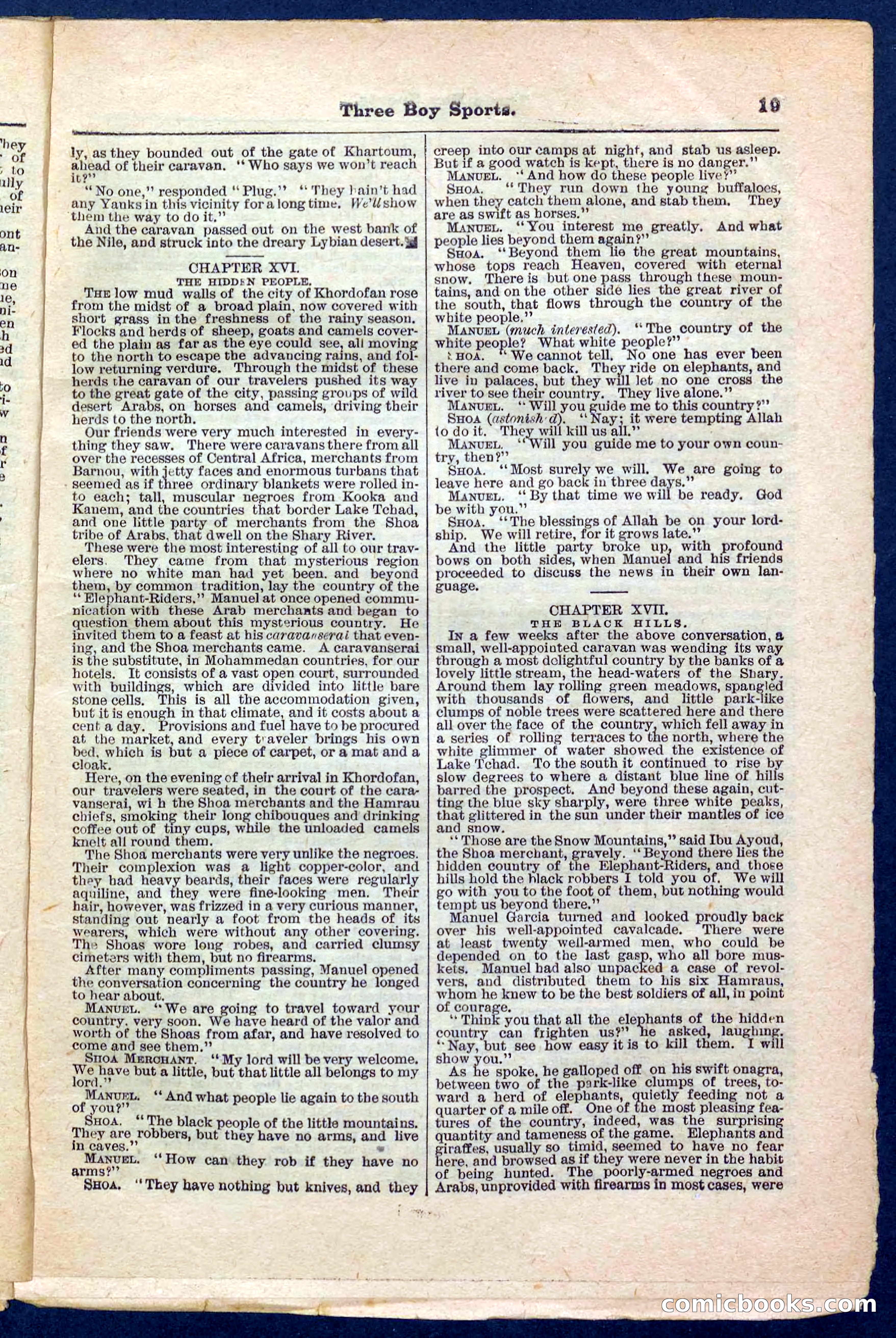 Beadle's Pocket Library No. 230 — page 19 of 32
